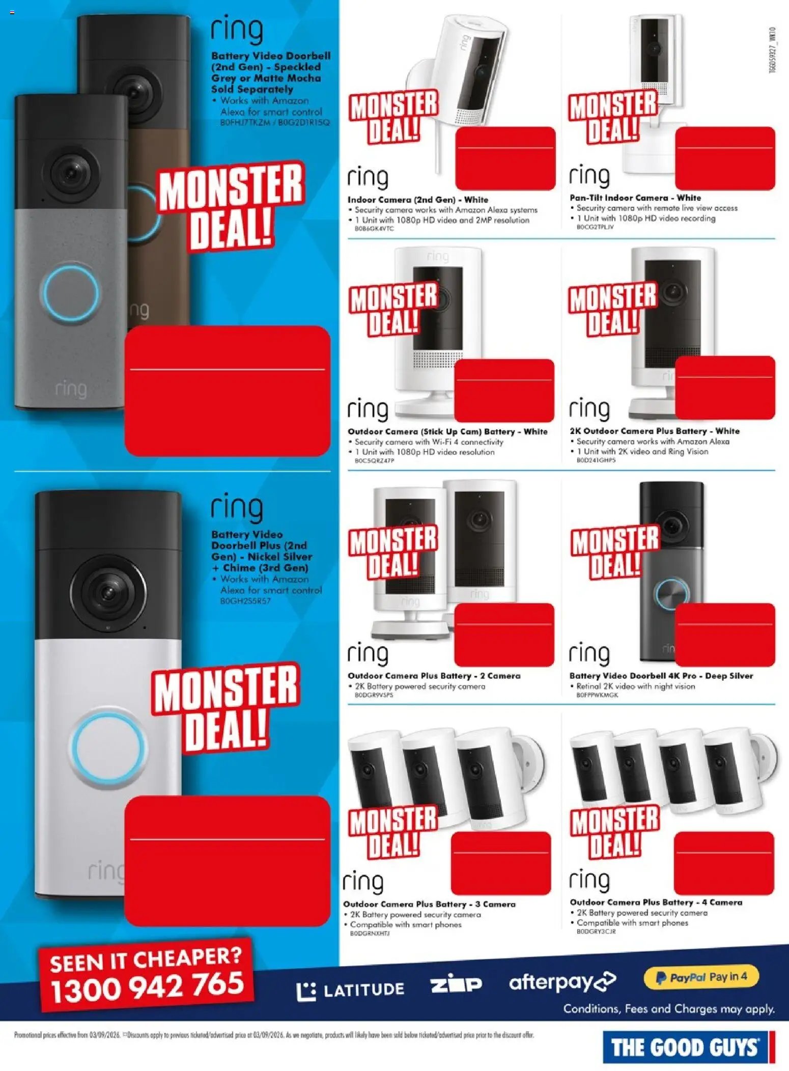 The Good Guys catalogue from 03/09/2026 The Good Guys Don't Miss These Deals
