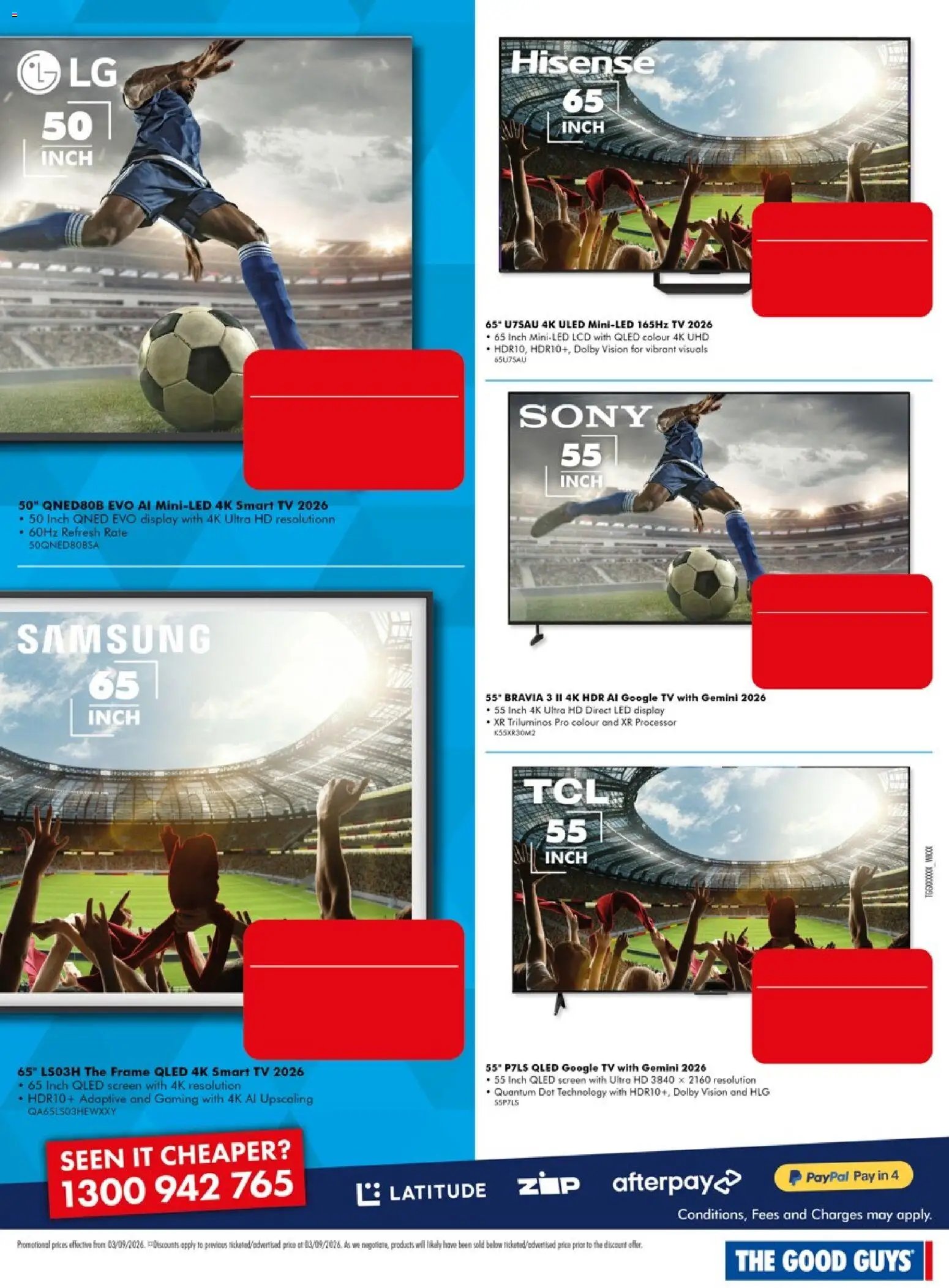 The Good Guys catalogue from 03/09/2026 The Good Guys Don't Miss These Deals