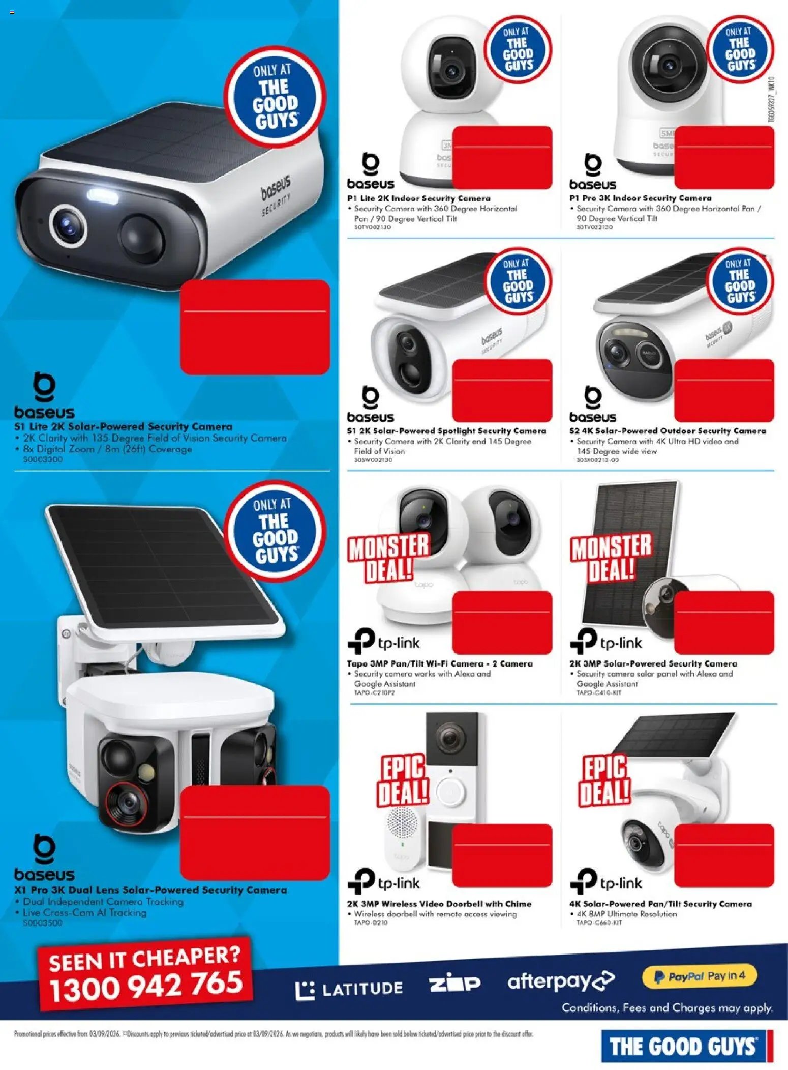 The Good Guys catalogue from 03/09/2026 The Good Guys Don't Miss These Deals