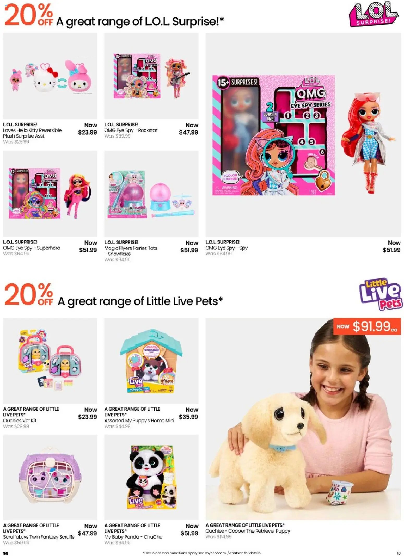 Myer catalogue from 22/06/2026 Myer - Toy Sale