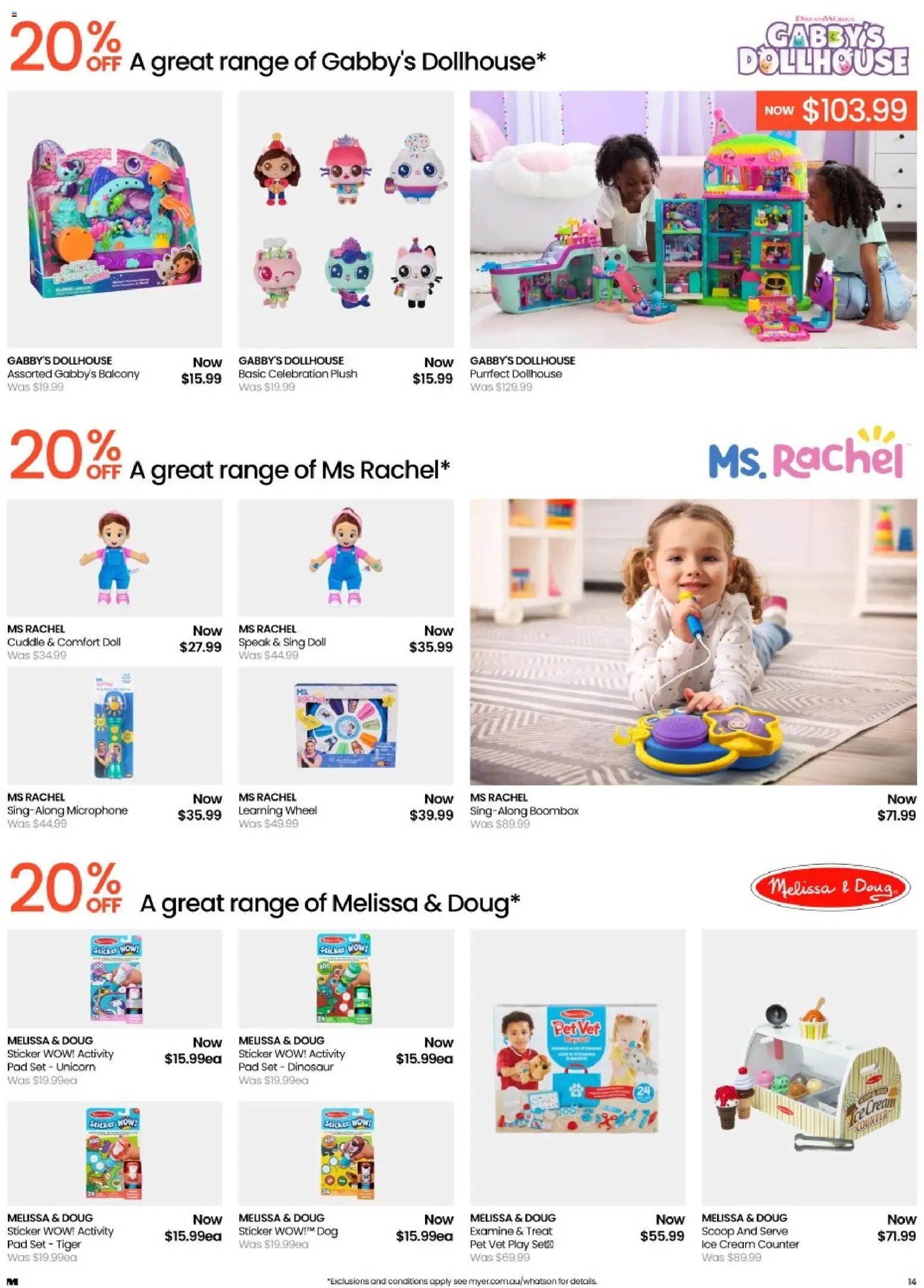 Myer catalogue from 22/06/2026 Myer - Toy Sale