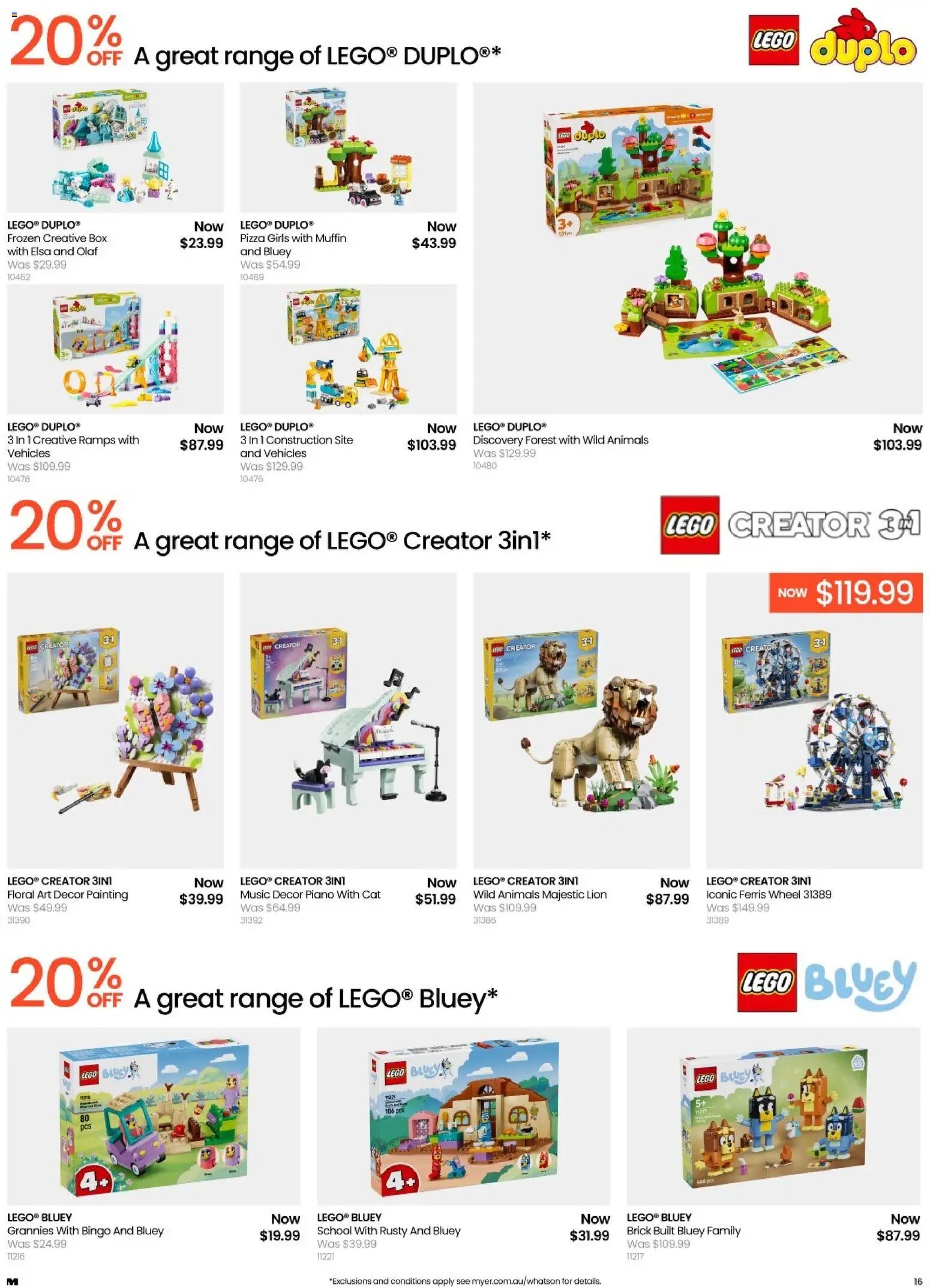 Myer catalogue from 22/06/2026 Myer - Toy Sale