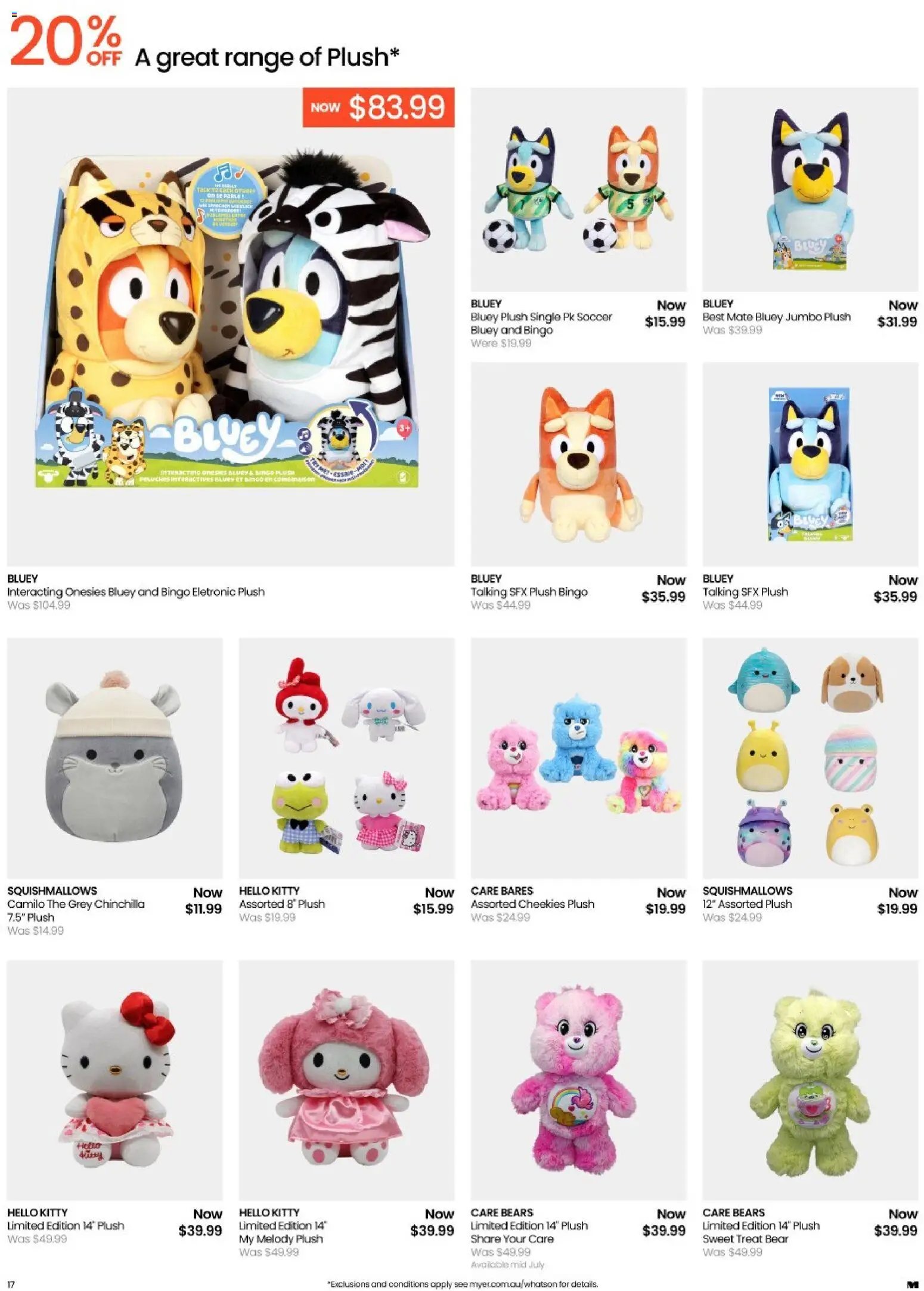 Myer catalogue from 22/06/2026 Myer - Toy Sale