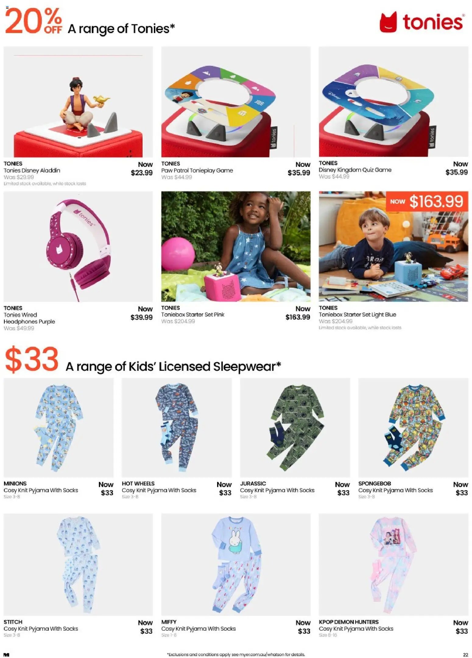 Myer catalogue from 22/06/2026 Myer - Toy Sale
