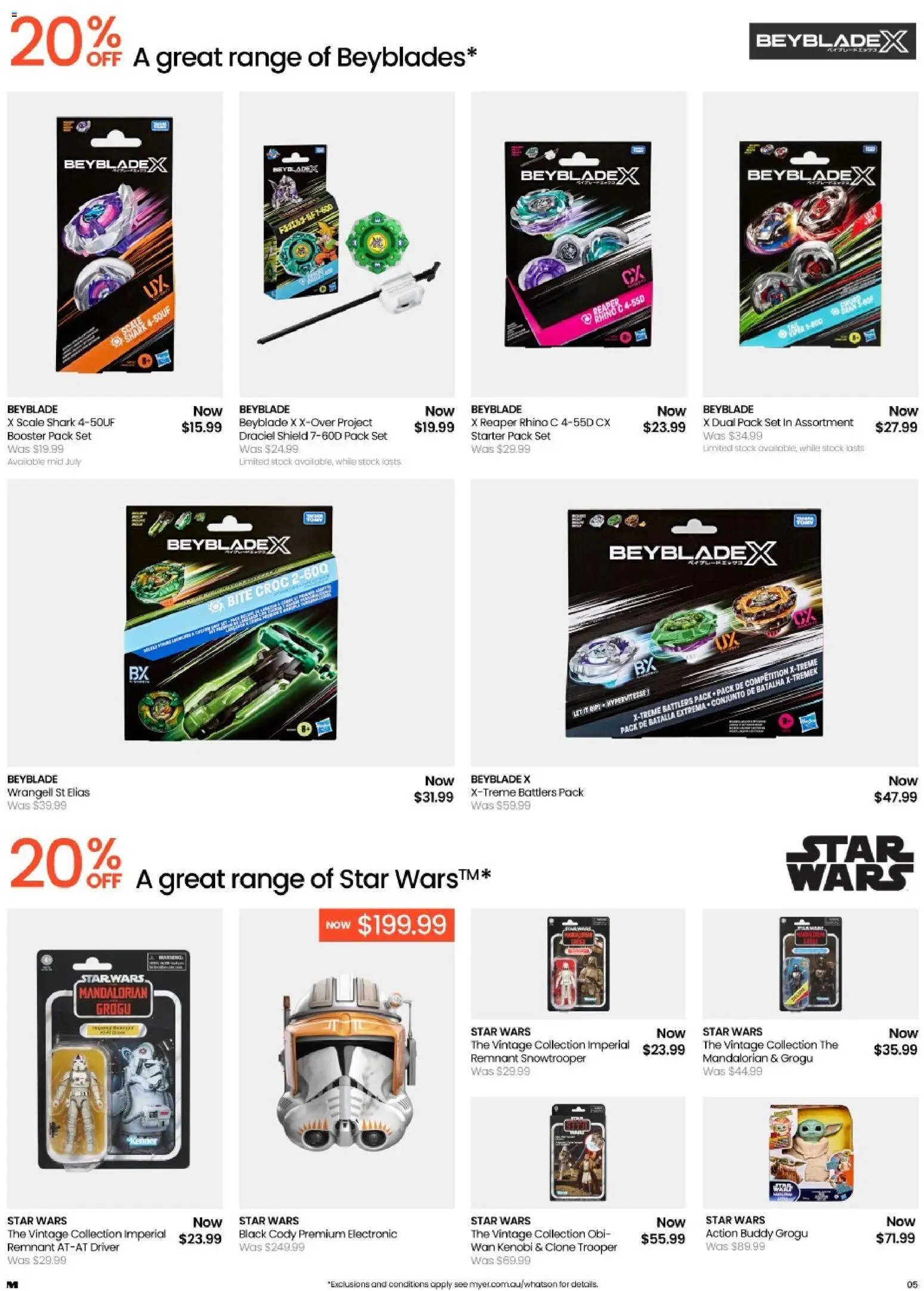 Myer catalogue from 22/06/2026 Myer - Toy Sale