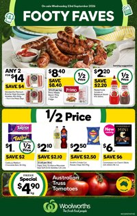 Woolworths catalogue from 23/09/2026 Woolworths catalogue TN