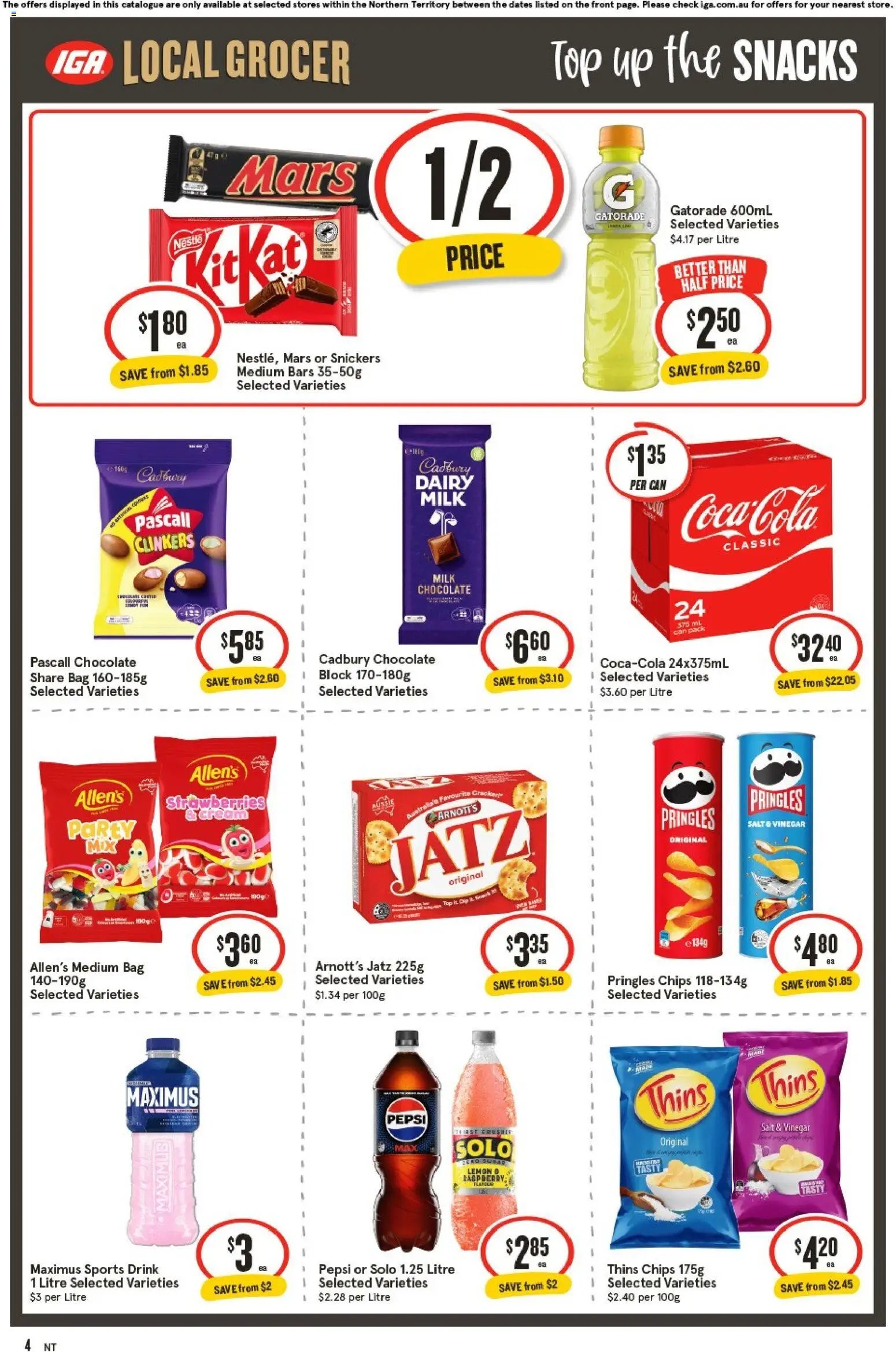 IGA catalogue from 02/09/2026 IGA catalogue Berry Springs
