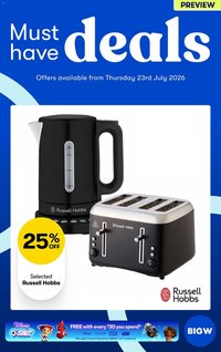Big W catalogue from 23/07/2026 Big W Must Have Deals PREVIEW