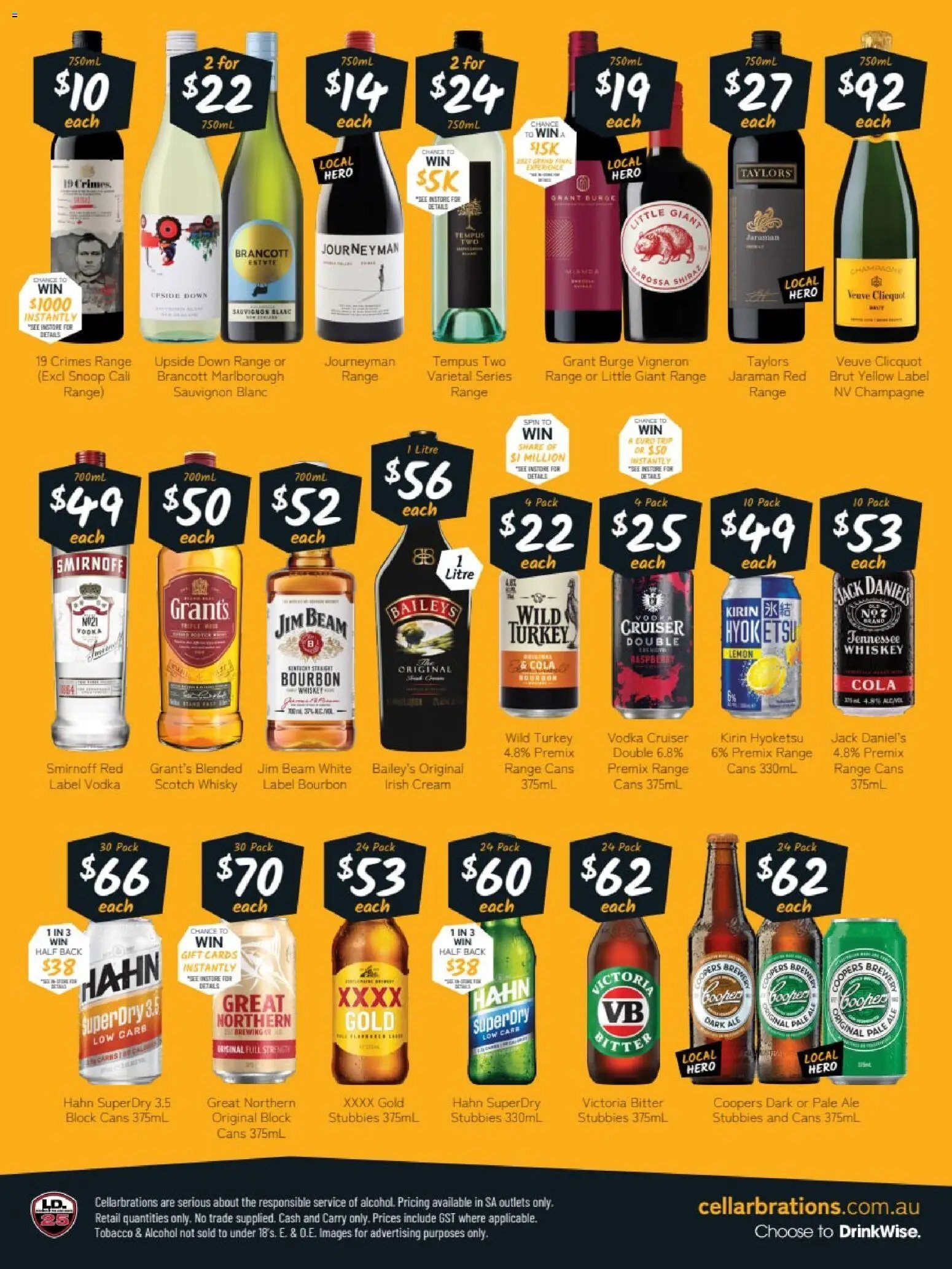 Cellarbrations catalogue from 05/10/2026 Cellarbrations catalogue SA