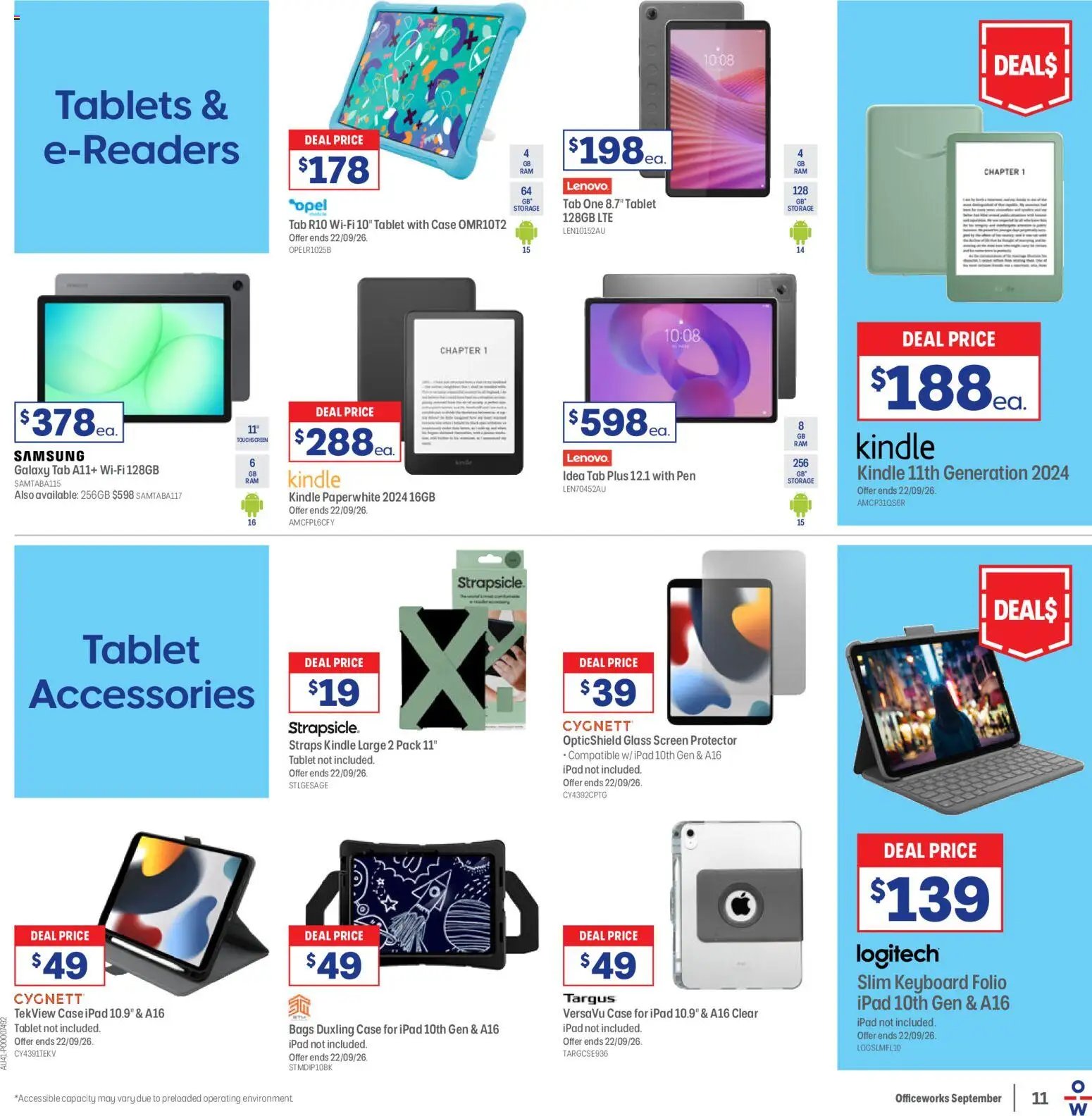 Officeworks catalogue from 08/09/2026 Officeworks catalogue