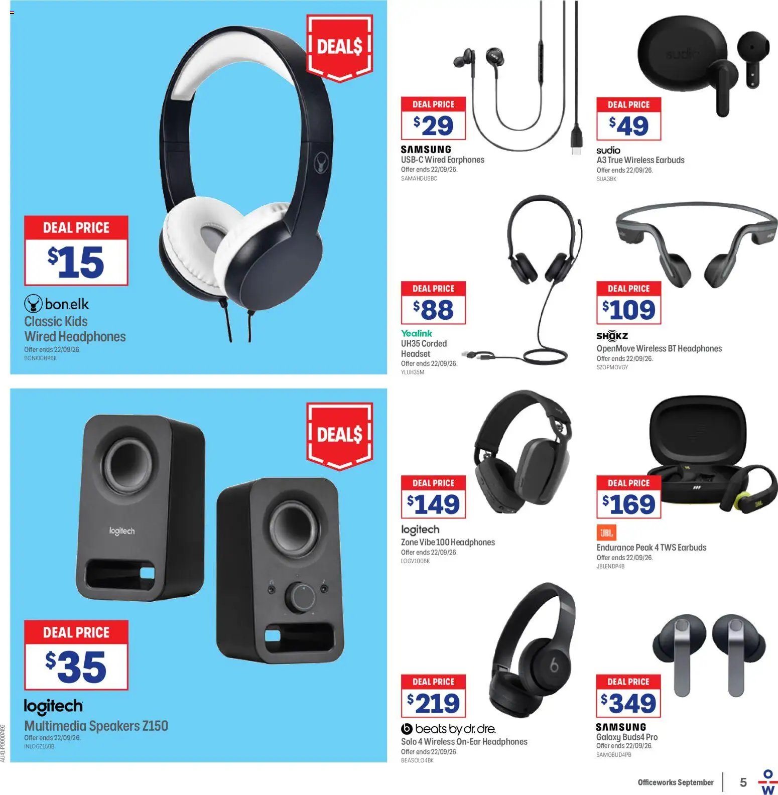 Officeworks catalogue from 08/09/2026 Officeworks catalogue