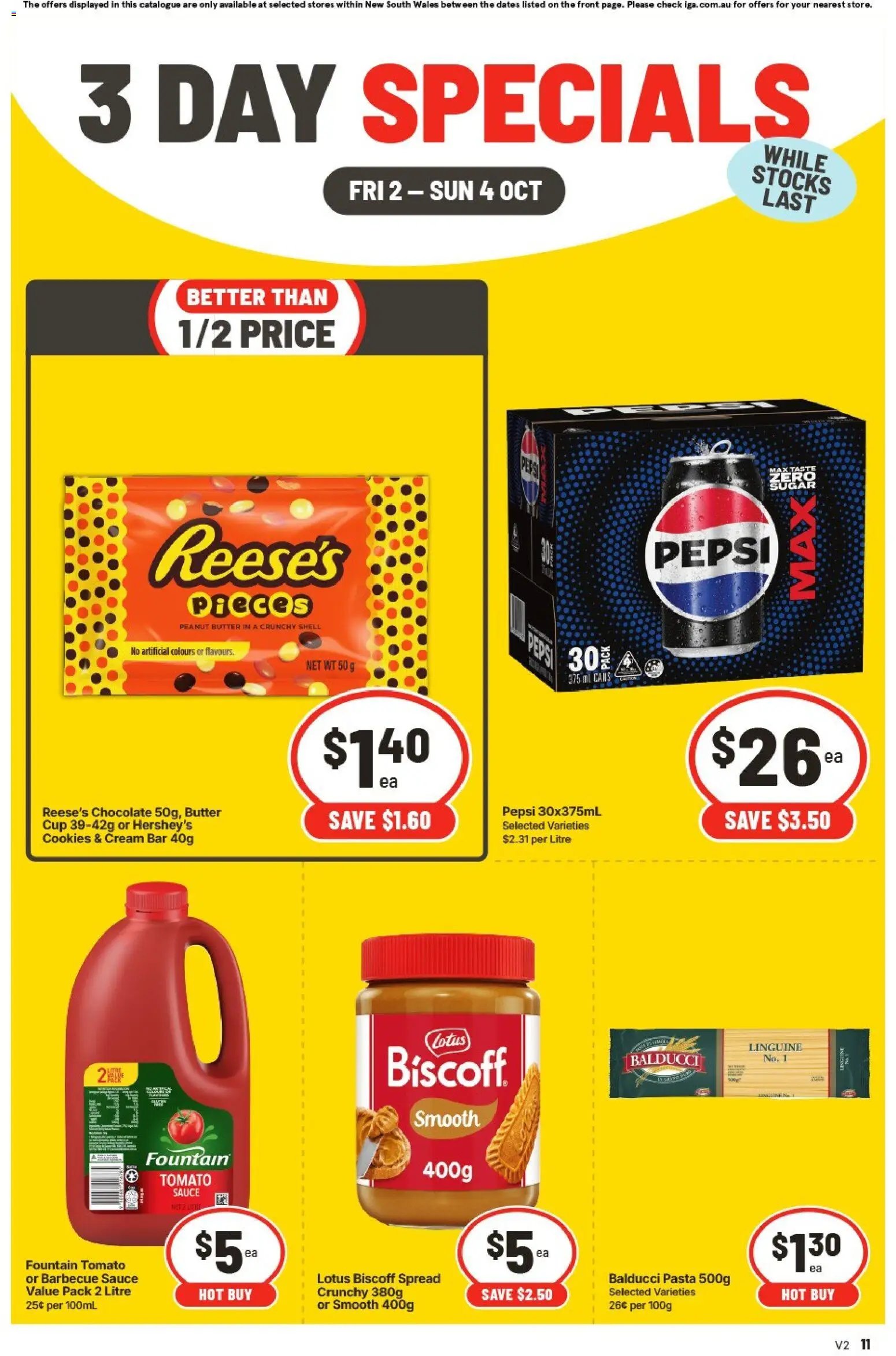 IGA catalogue from 02/10/2026 IGA catalogue 3 Fay Specials Ainslie