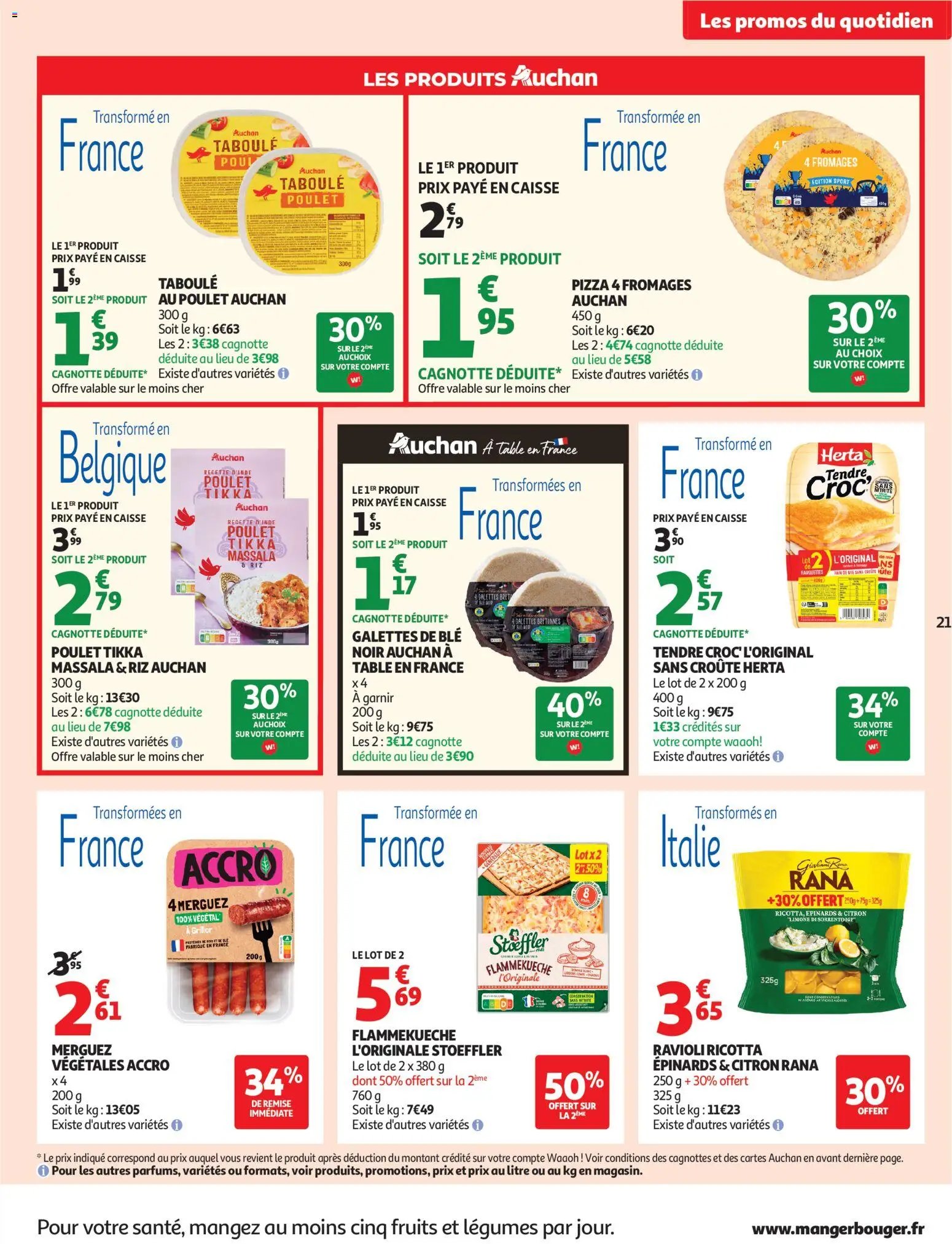 Auchan folder van 15.07.2026 Auchan Petit dej, goûter hypers