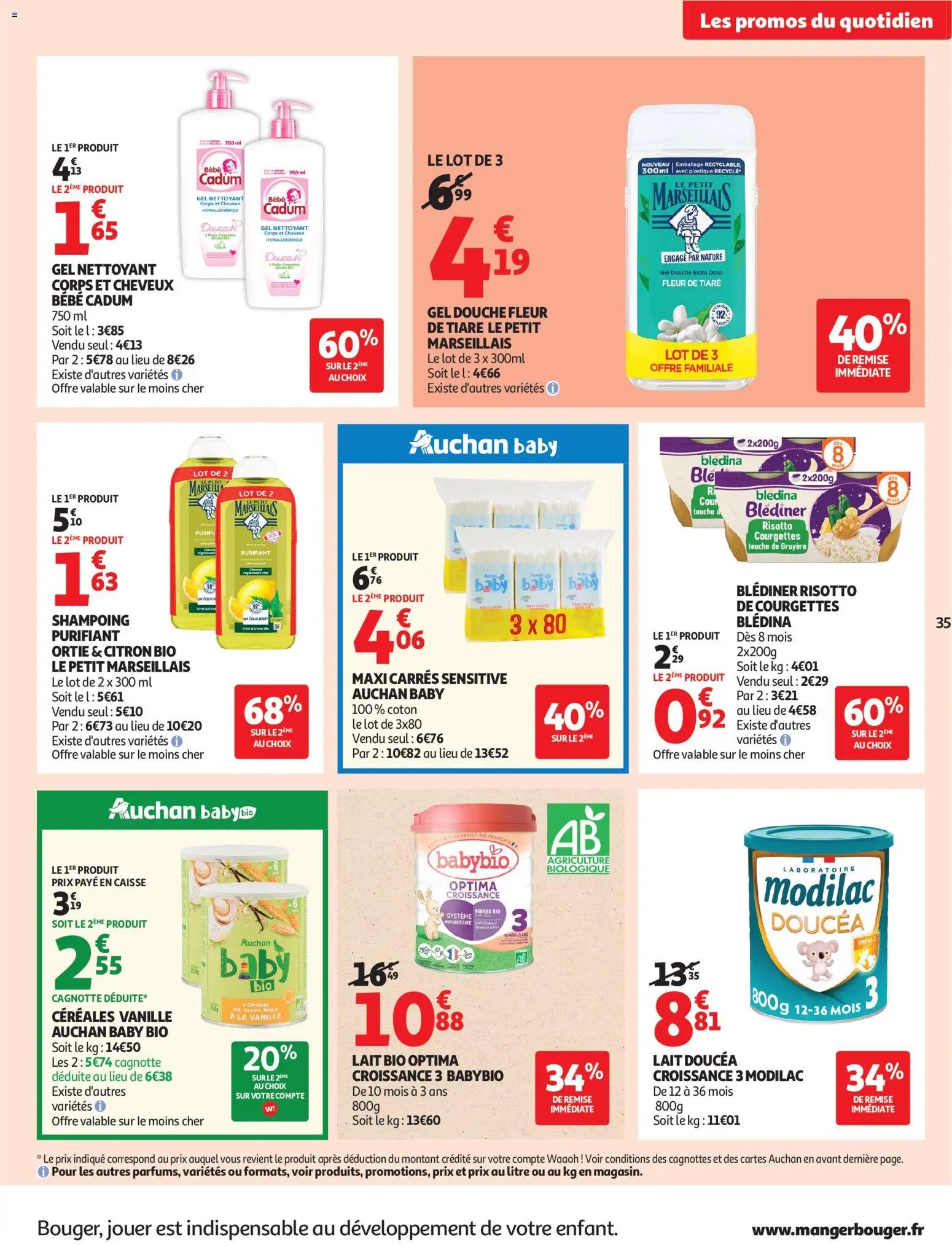 Auchan folder van 15.07.2026 Auchan Petit dej, goûter hypers