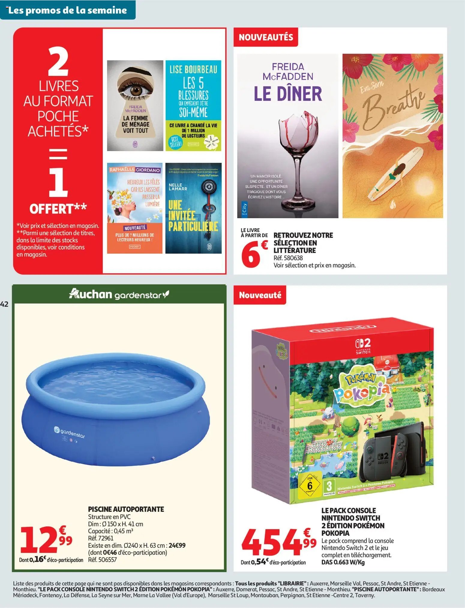 Auchan folder van 15.07.2026 Auchan Petit dej, goûter hypers
