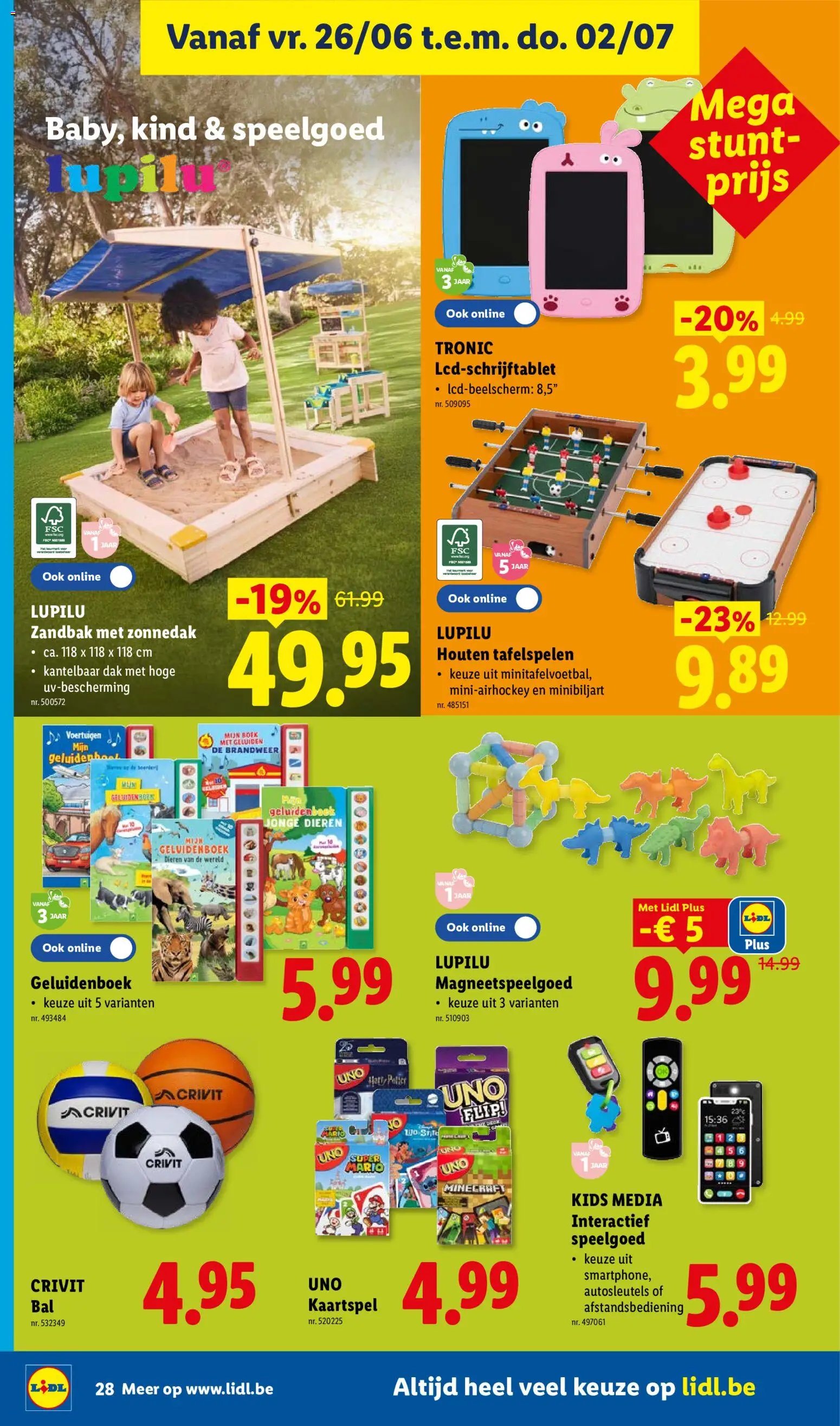 Lidl folder van 22.06.2026 Lidl Folder week 26