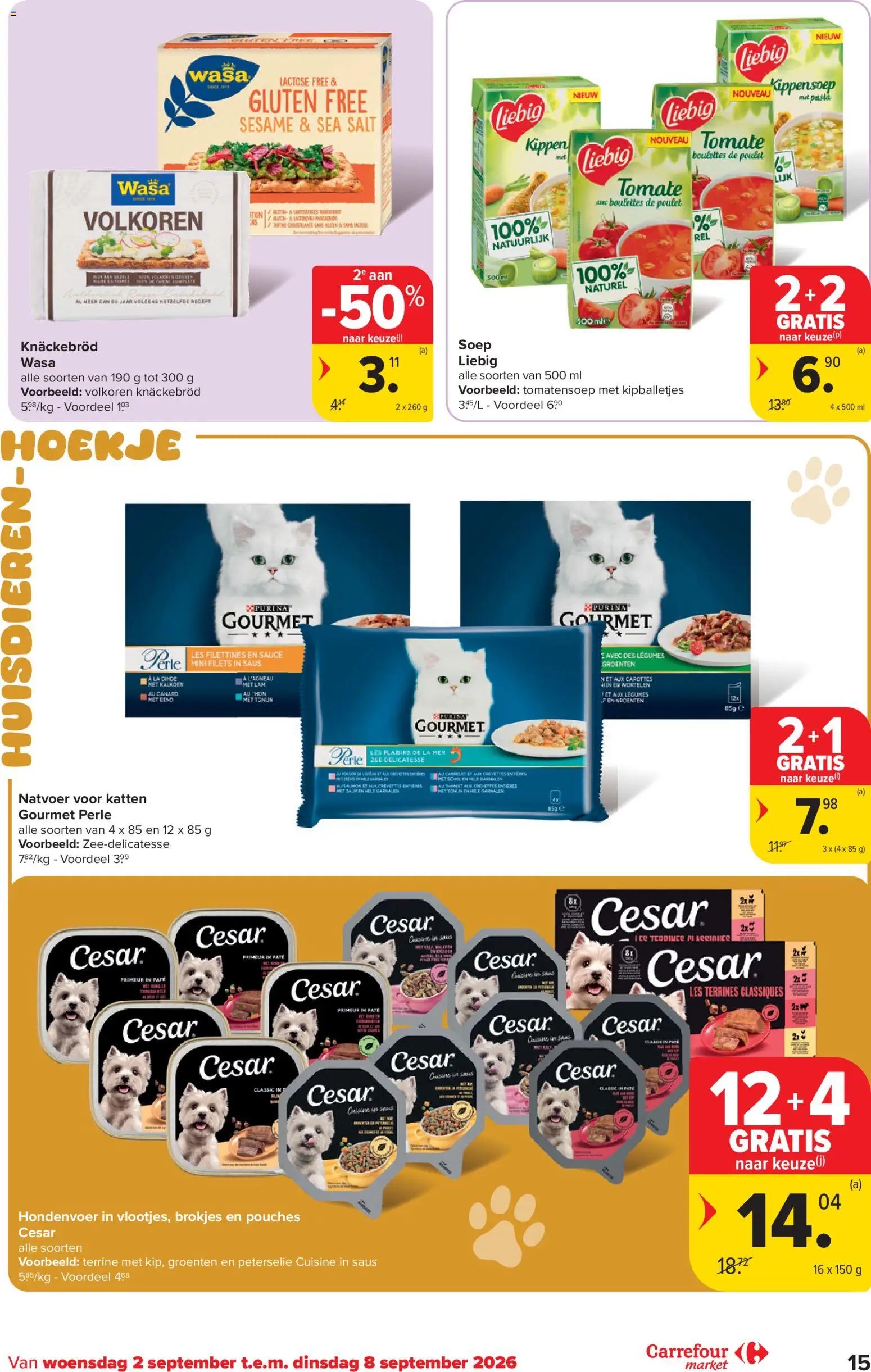 Carrefour folder van 02.09.2026 Carrefour Market Promoties