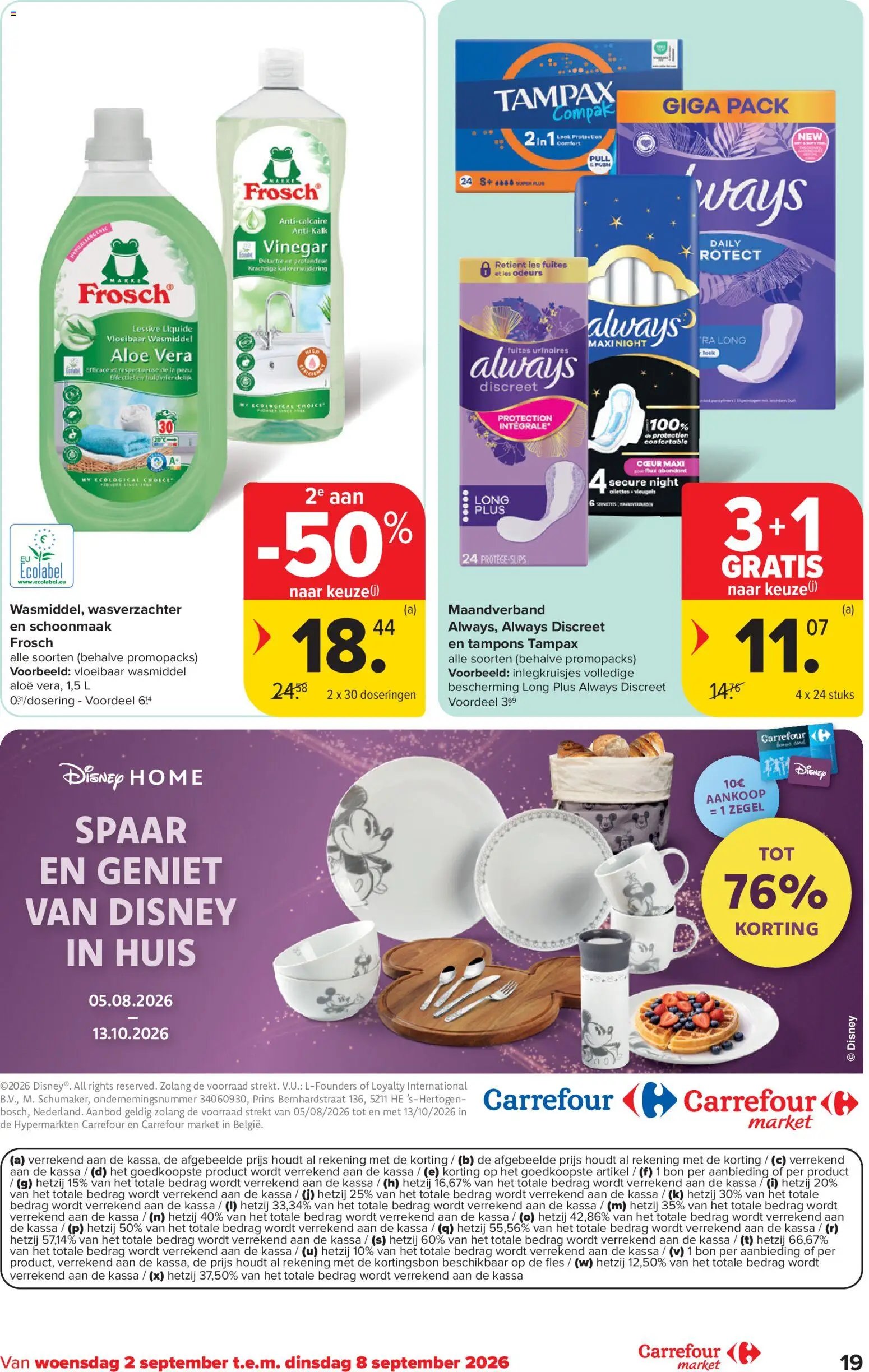 Carrefour folder van 02.09.2026 Carrefour Market Promoties