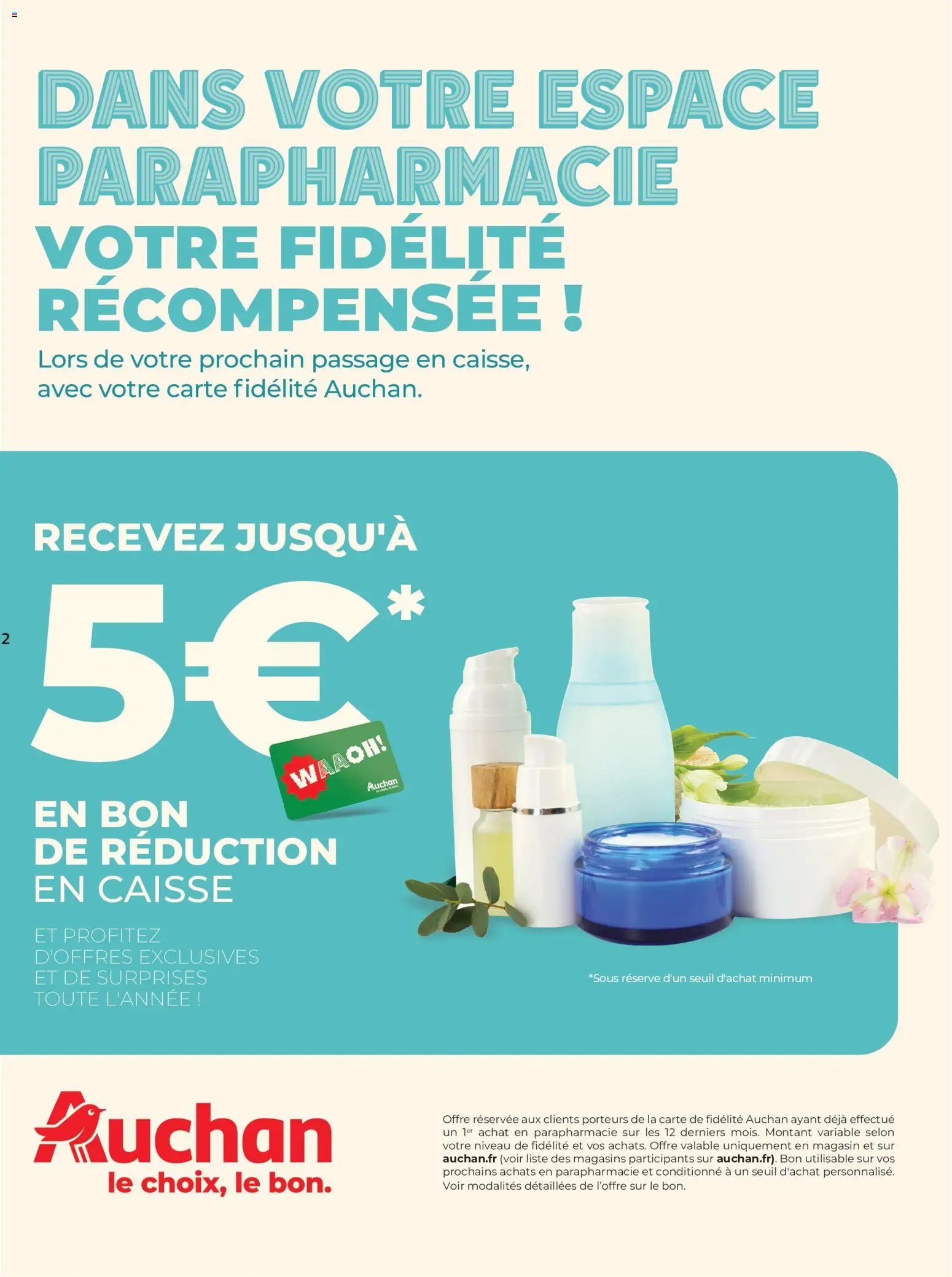 Auchan folder van 28.07.2026 Auchan Parapharmacie, beauté