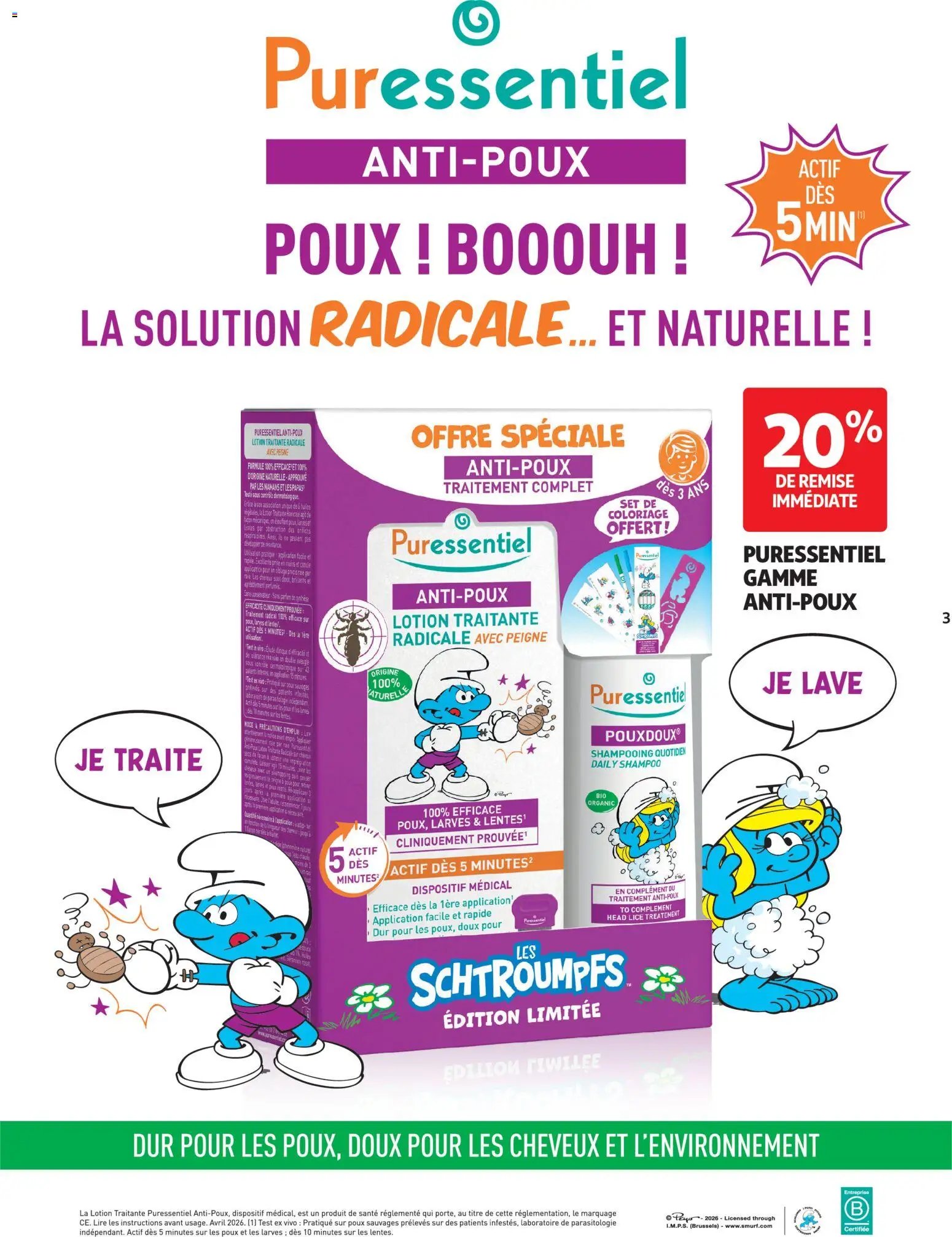 Auchan folder van 28.07.2026 Auchan Parapharmacie, beauté