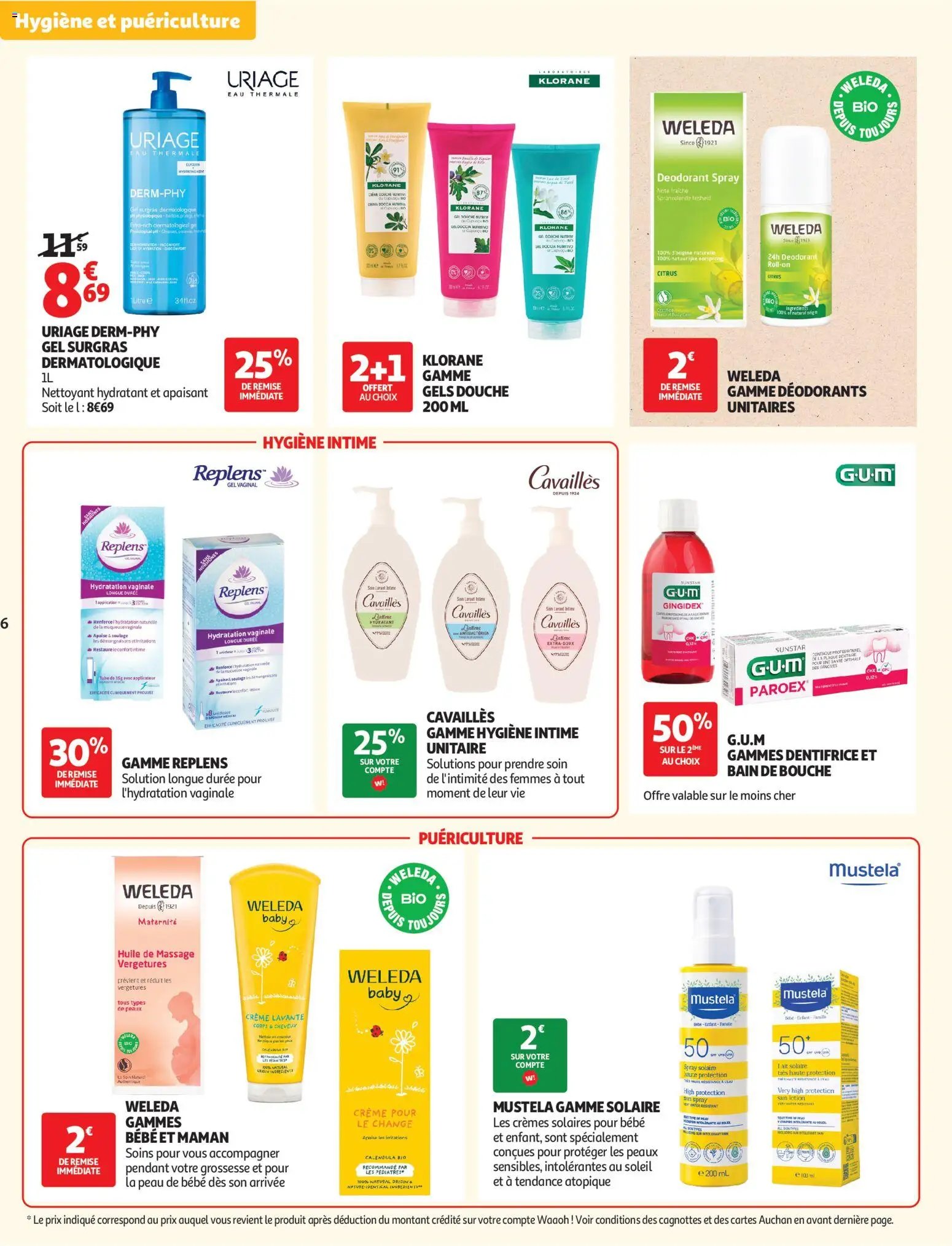 Auchan folder van 28.07.2026 Auchan Parapharmacie, beauté