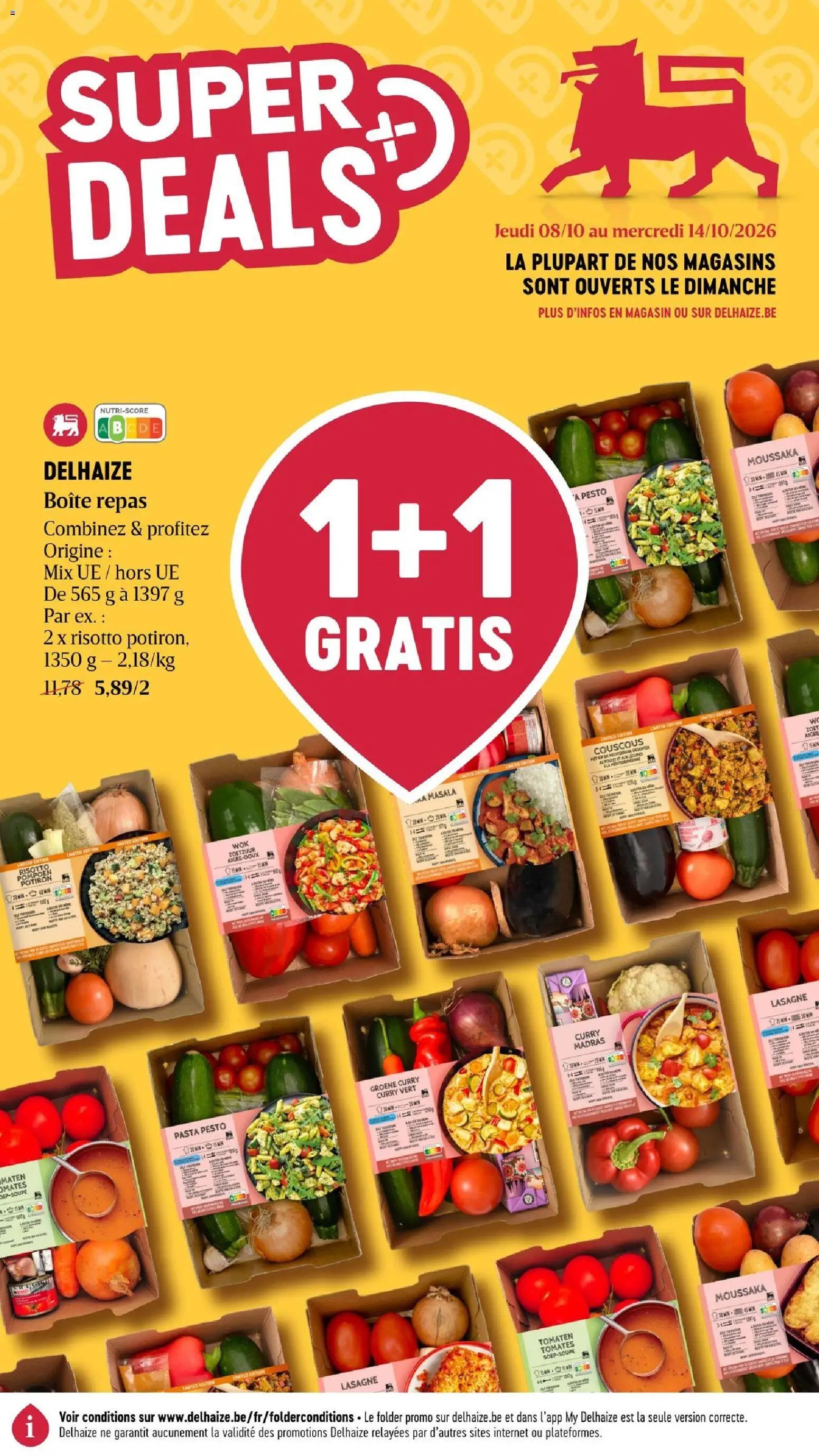 Delhaize folder van 08.10.2026 Delhaize Publicité