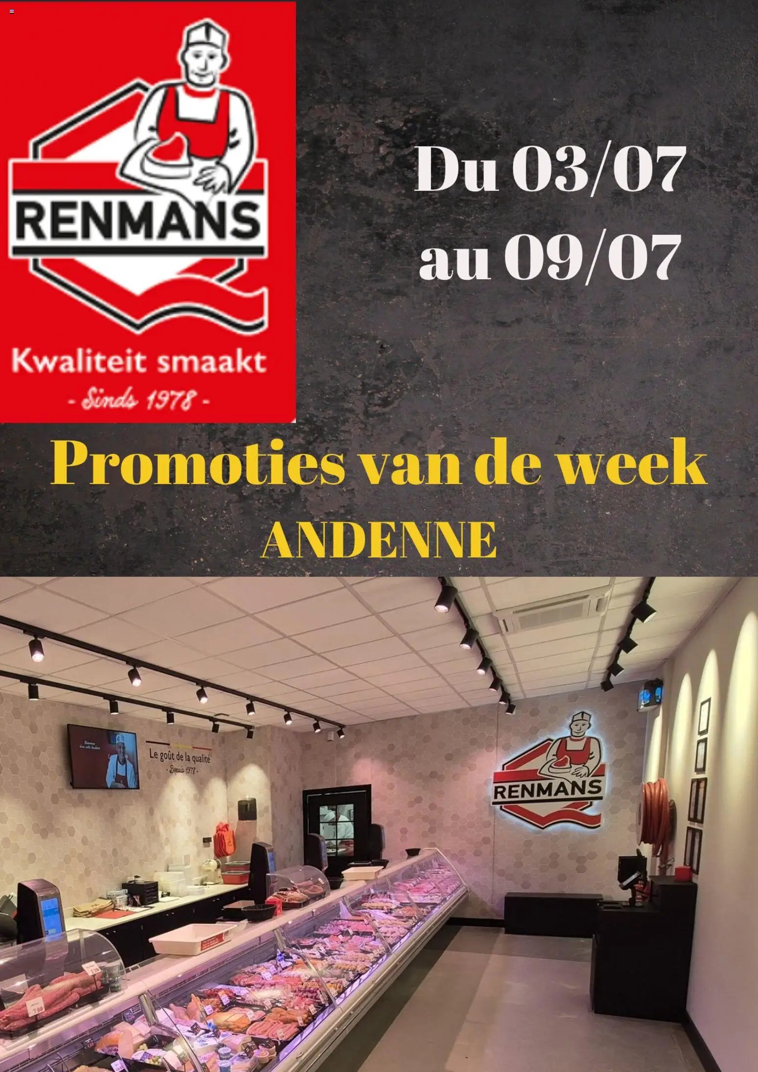 Renmans folder van 03.07.2026 Renmans Folder / Publicité