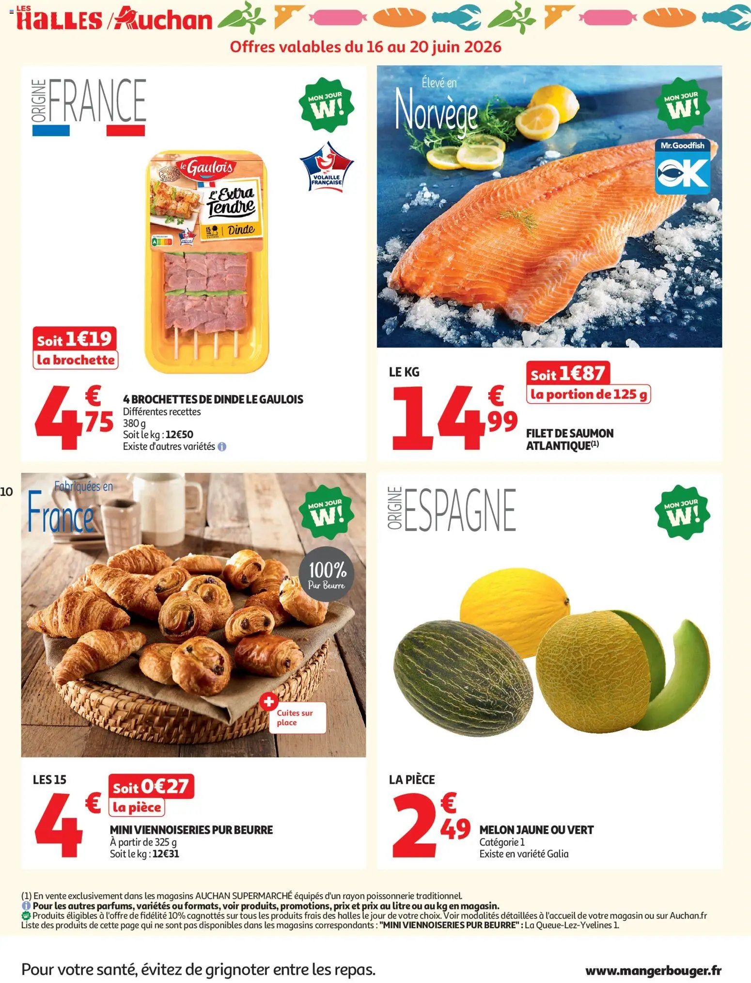 Auchan folder van 16.06.2026 Auchan Beauté, Halles, supers