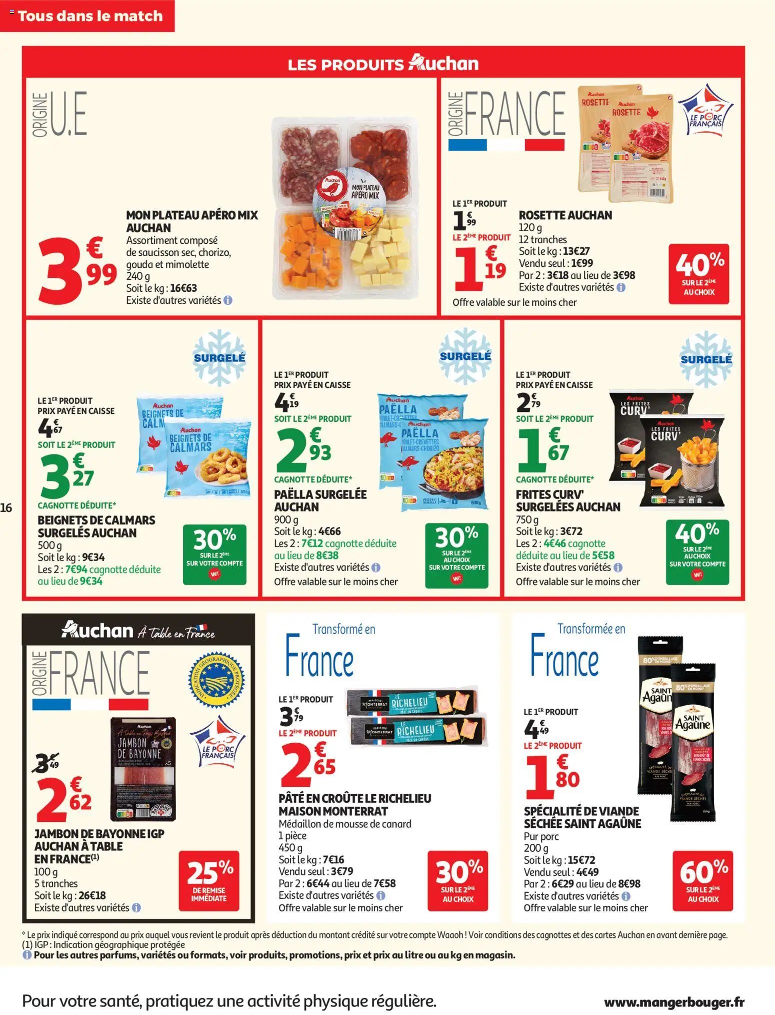 Auchan folder van 16.06.2026 Auchan Beauté, Halles, supers