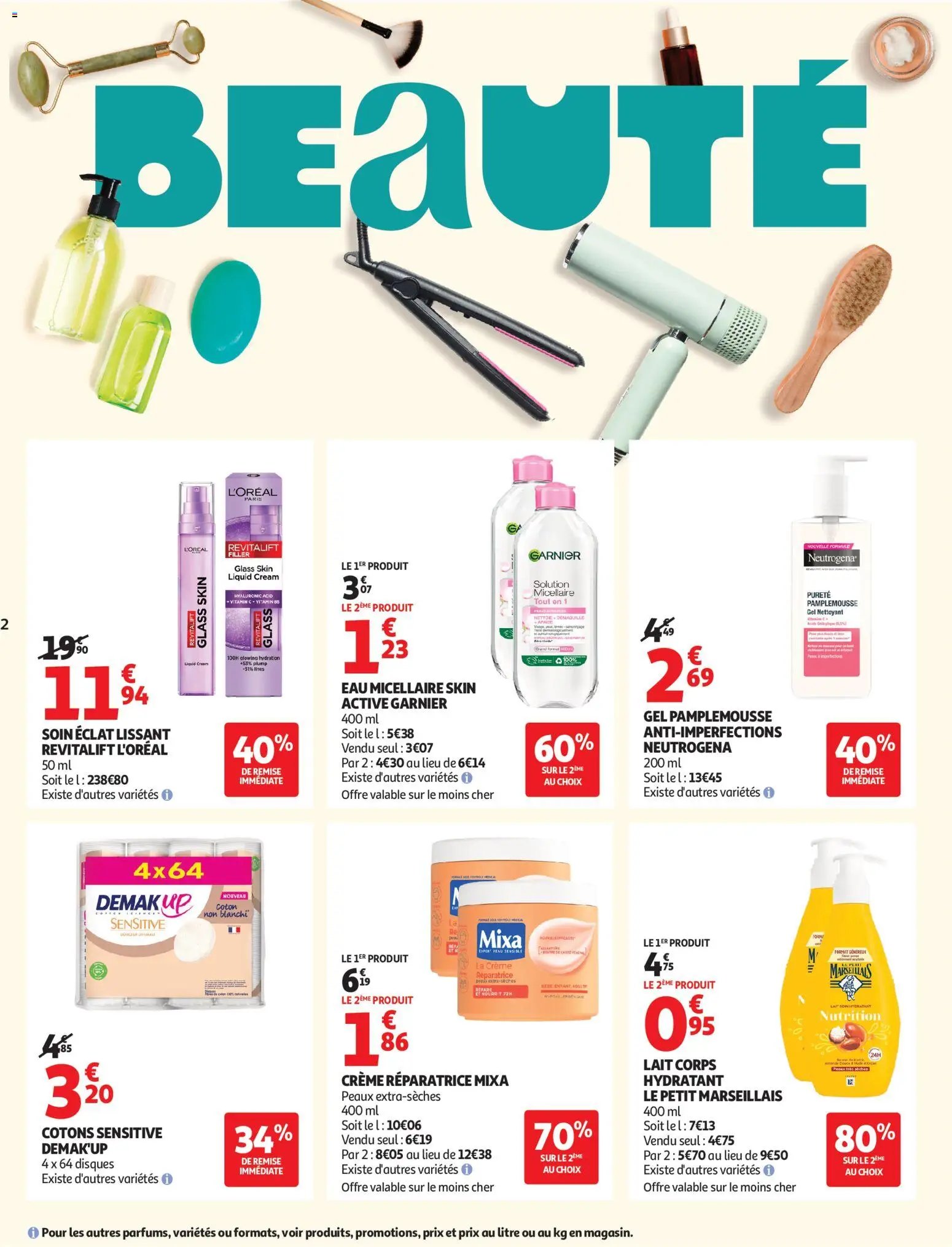Auchan folder van 16.06.2026 Auchan Beauté, Halles, supers