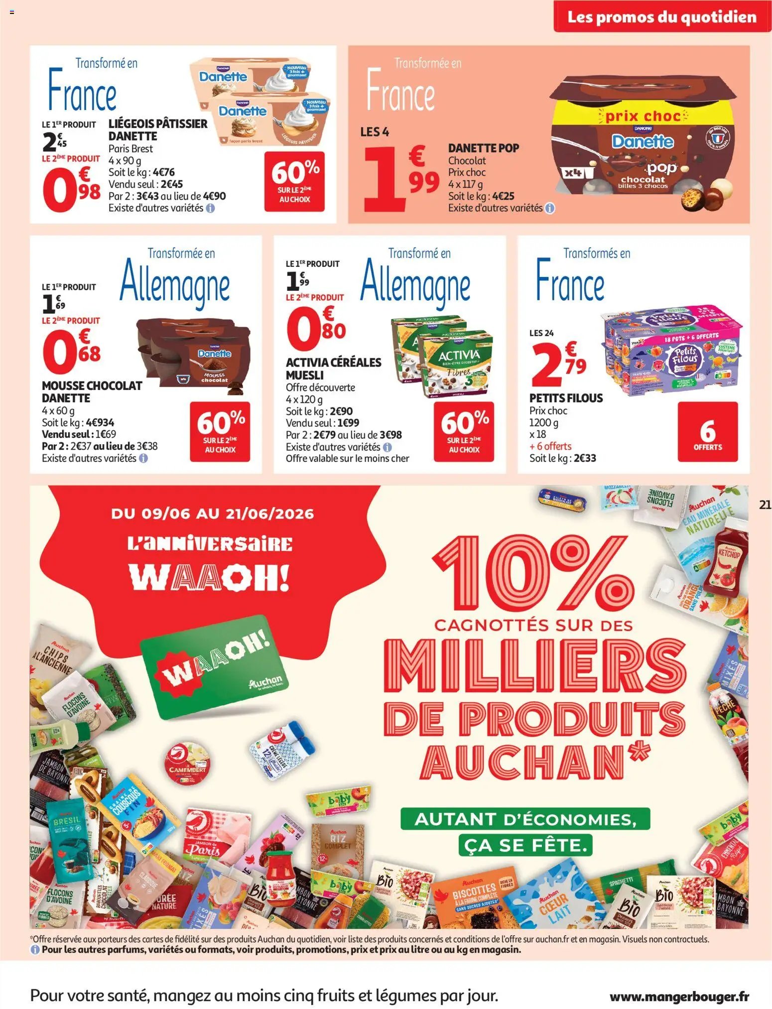 Auchan folder van 16.06.2026 Auchan Beauté, Halles, supers