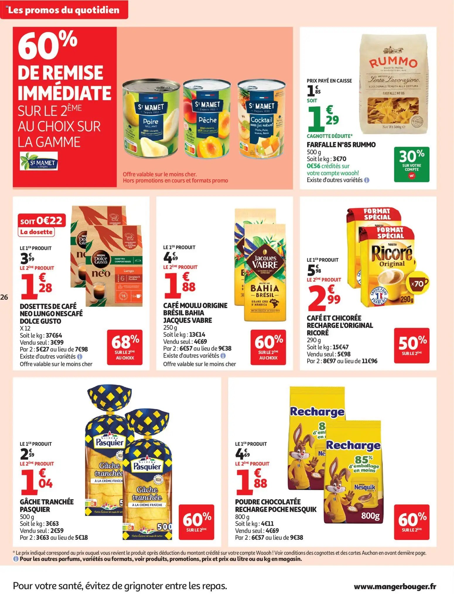 Auchan folder van 16.06.2026 Auchan Beauté, Halles, supers