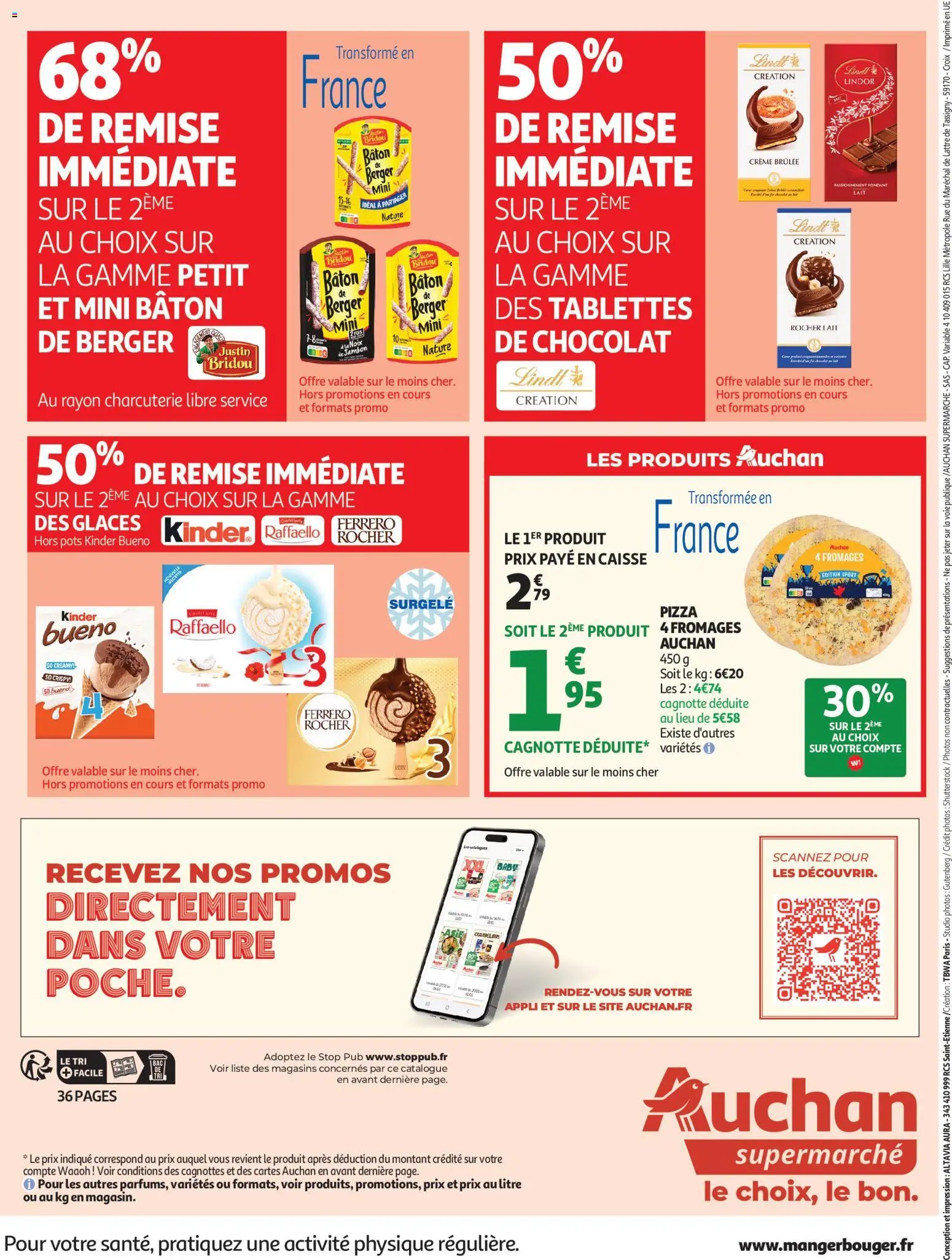 Auchan folder van 16.06.2026 Auchan Beauté, Halles, supers