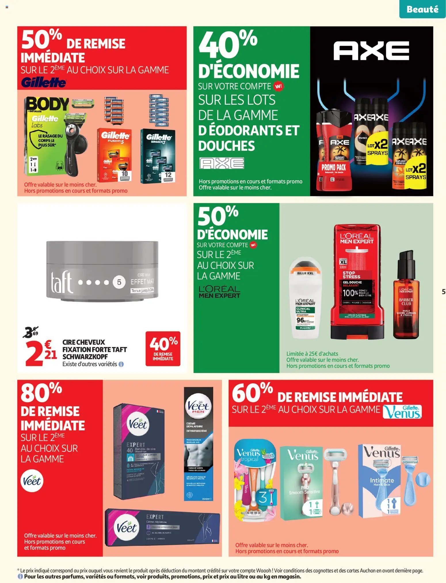 Auchan folder van 16.06.2026 Auchan Beauté, Halles, supers