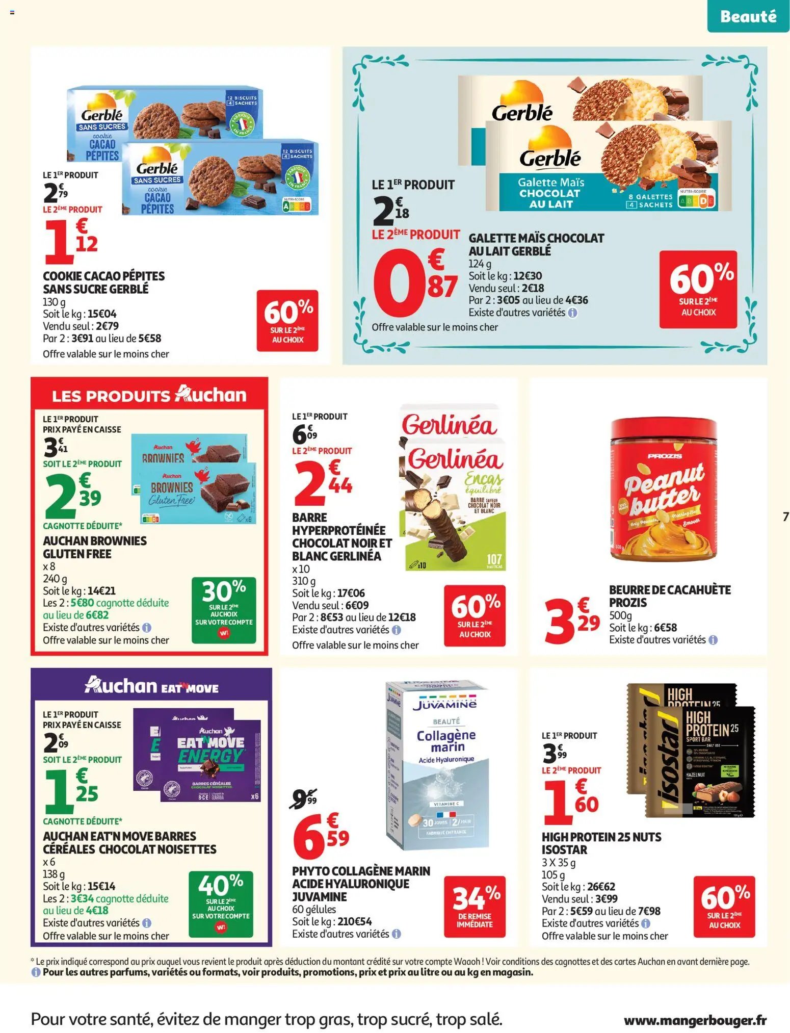Auchan folder van 16.06.2026 Auchan Beauté, Halles, supers