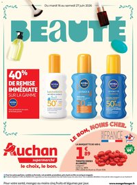 Auchan folder van 16.06.2026 Auchan Beauté, Halles, supers