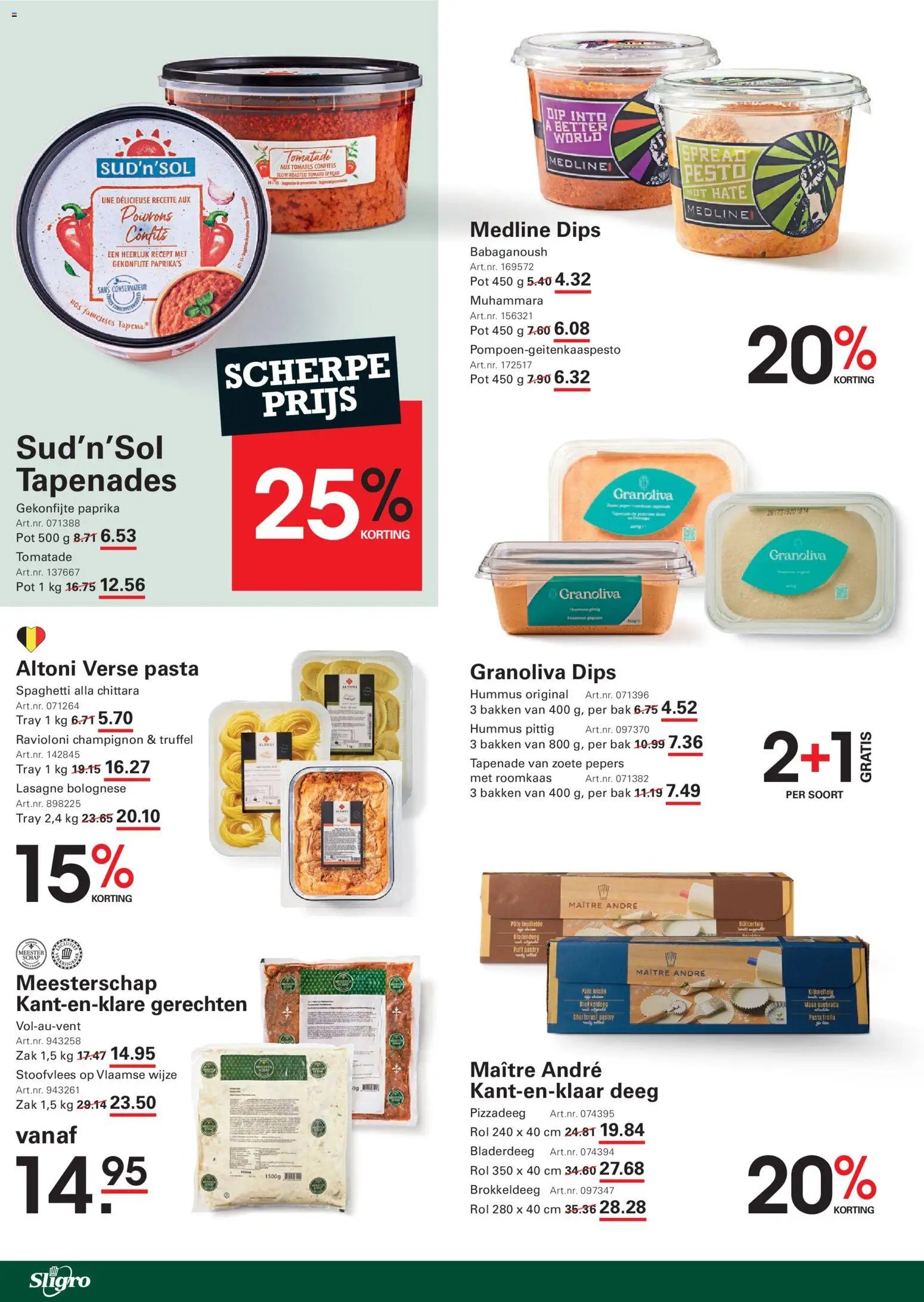 Sligro folder van 03.09.2026 Sligro folder Promo