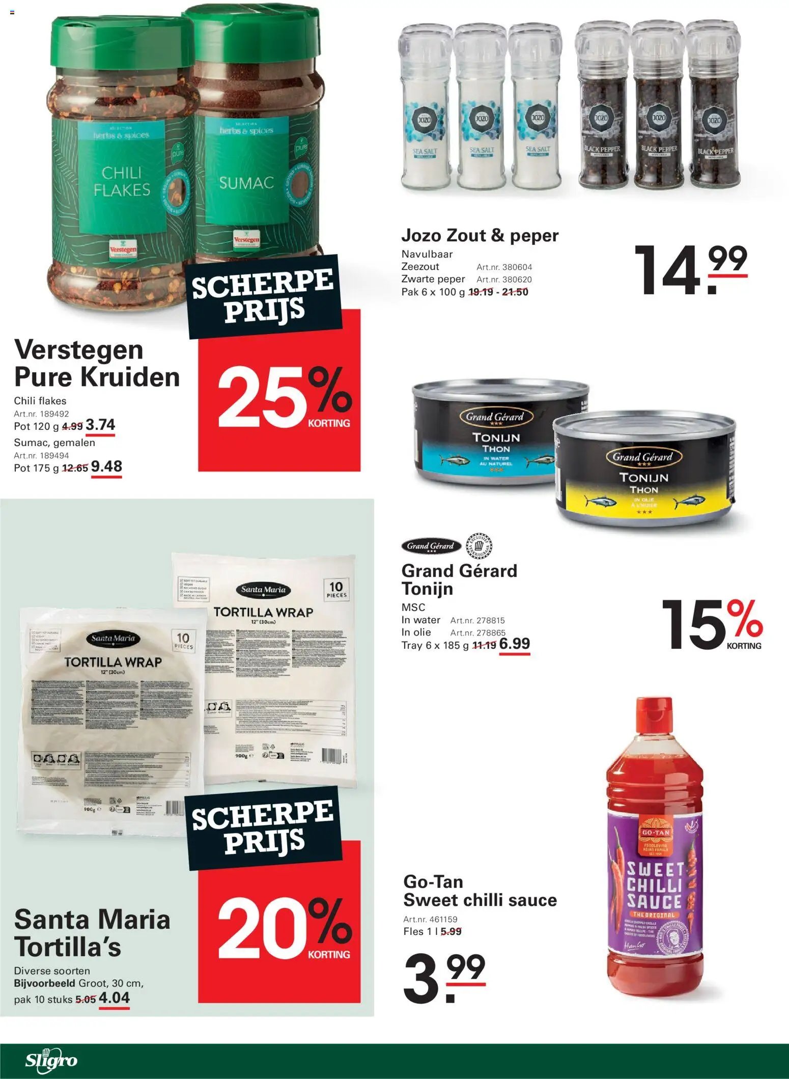 Sligro folder van 03.09.2026 Sligro folder Promo