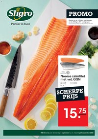 Sligro folder van 03.09.2026 Sligro folder Promo