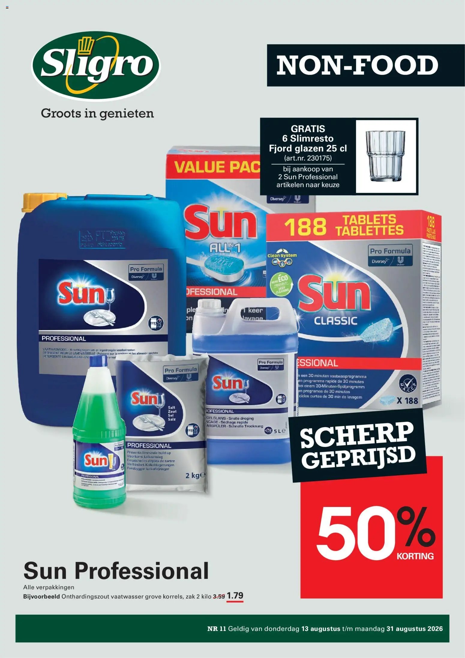 Sligro folder van 13.08.2026 Sligro Folder Wijn