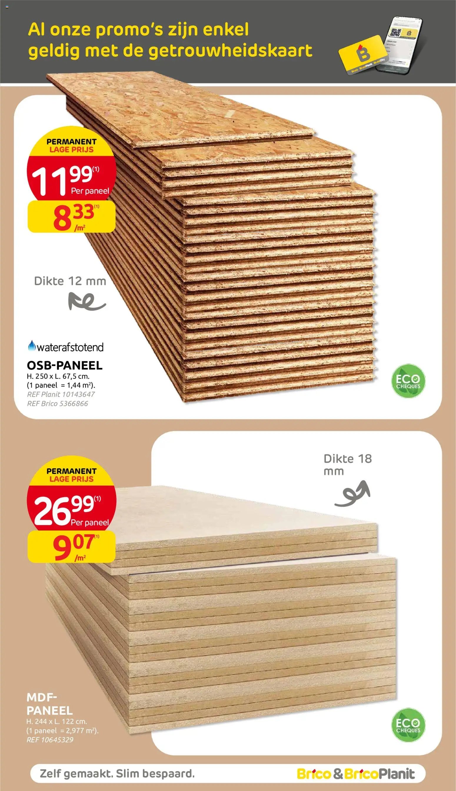 Brico Plan-it folder van 23.09.2026 Brico Plan-it Zelf gemaakt. Slim bespaard.