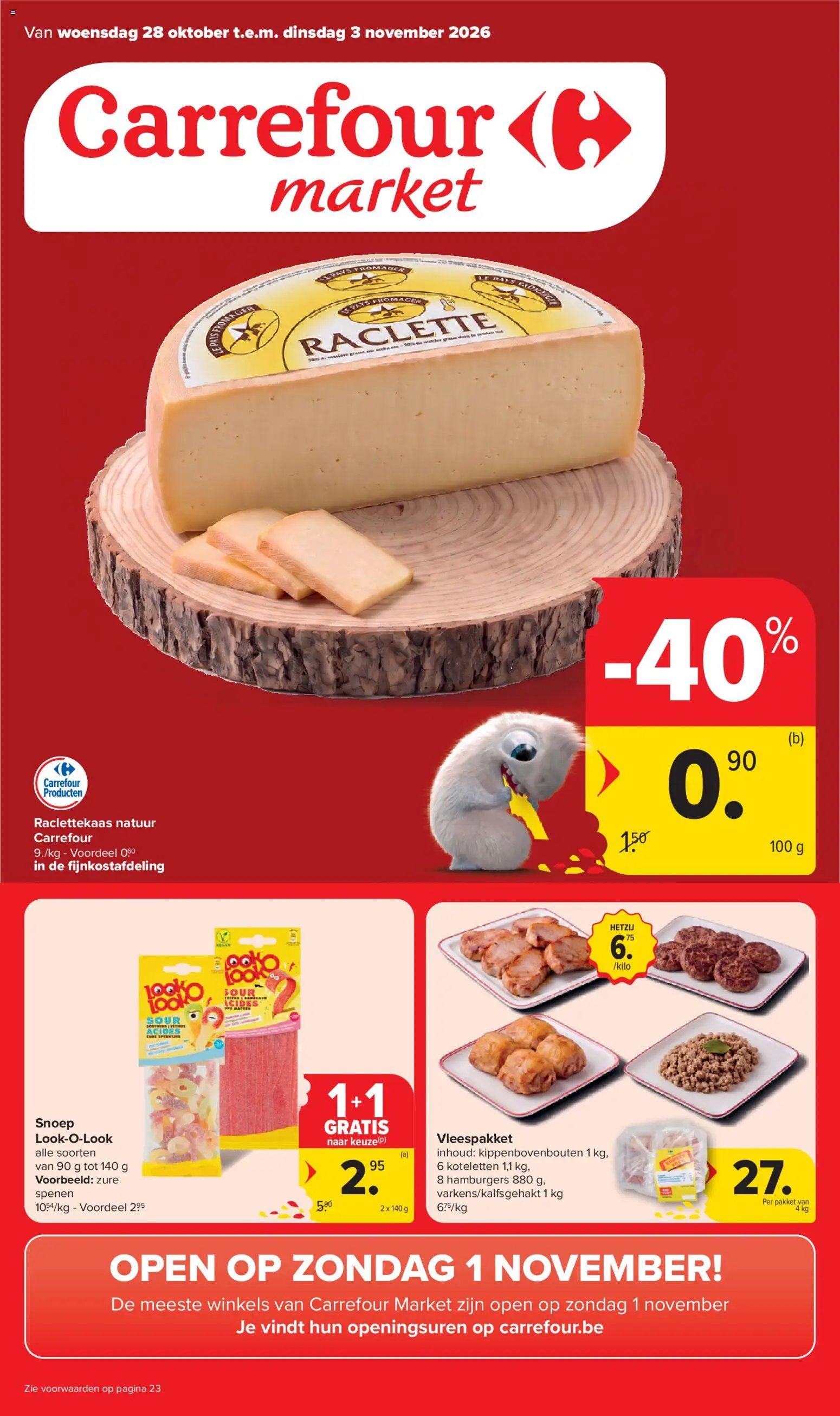 Carrefour market folder vanaf 28/10/2026