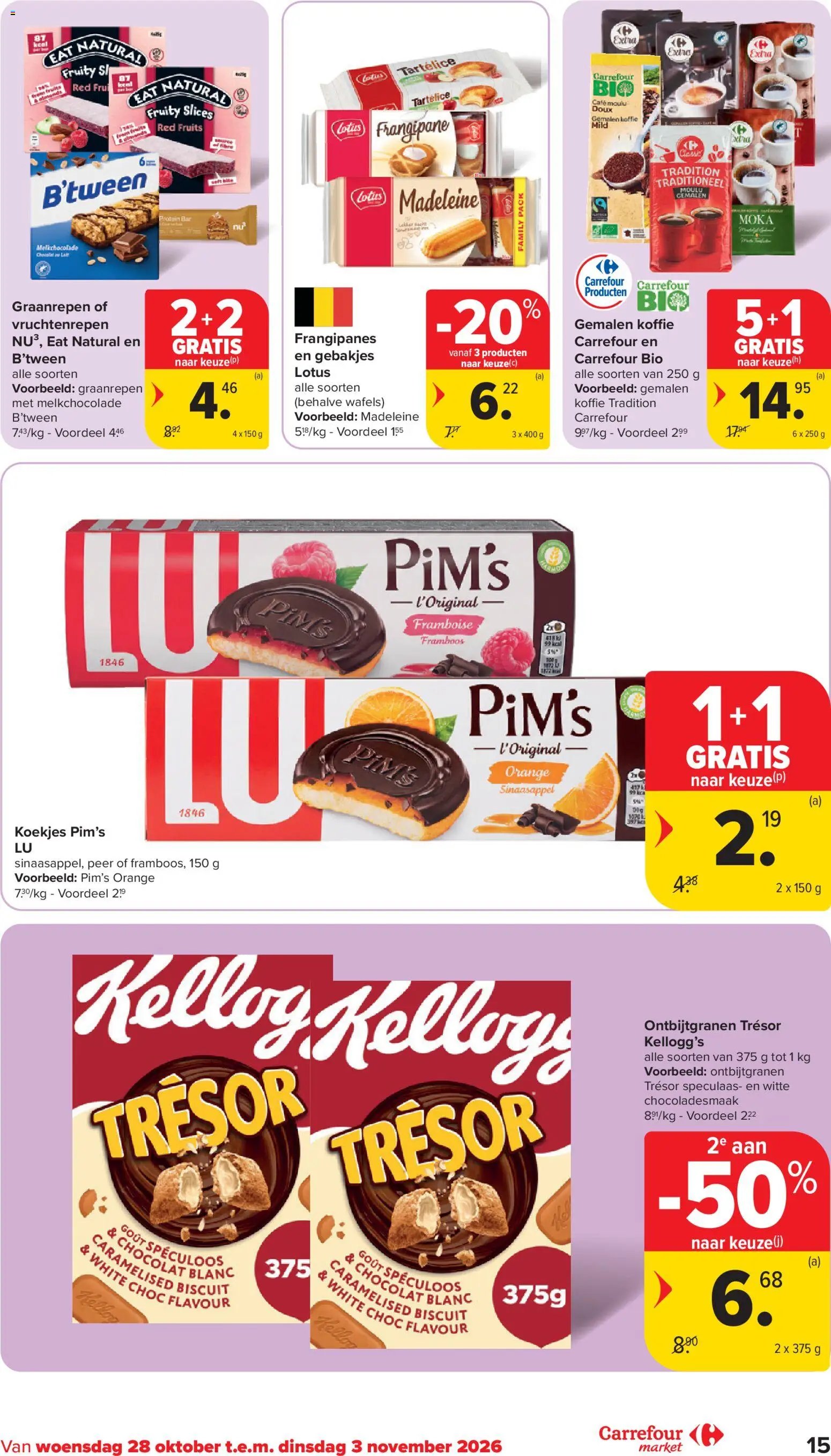 Carrefour market folder vanaf 28/10/2026