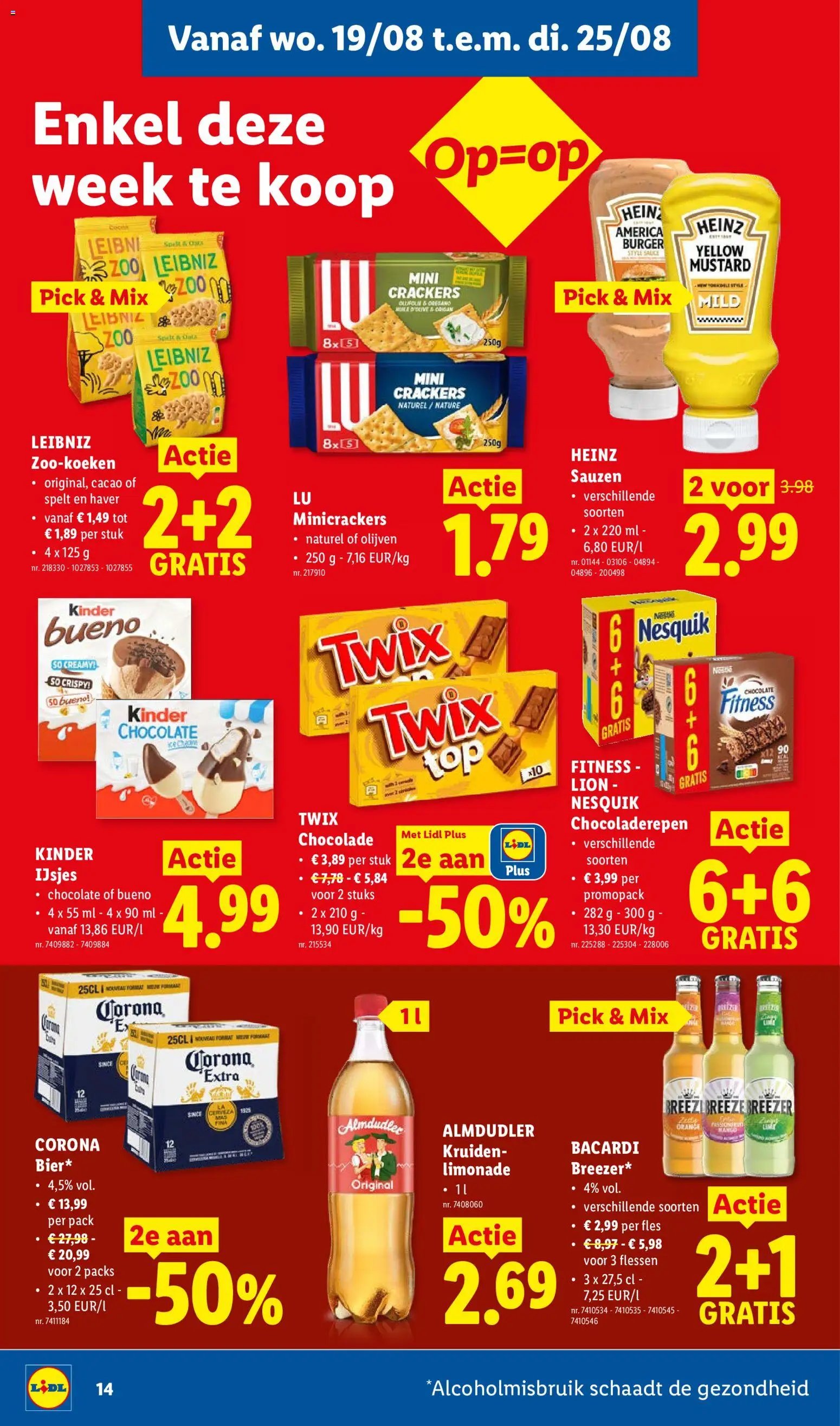 Lidl folder van 17.08.2026 Lidl Folder week 34