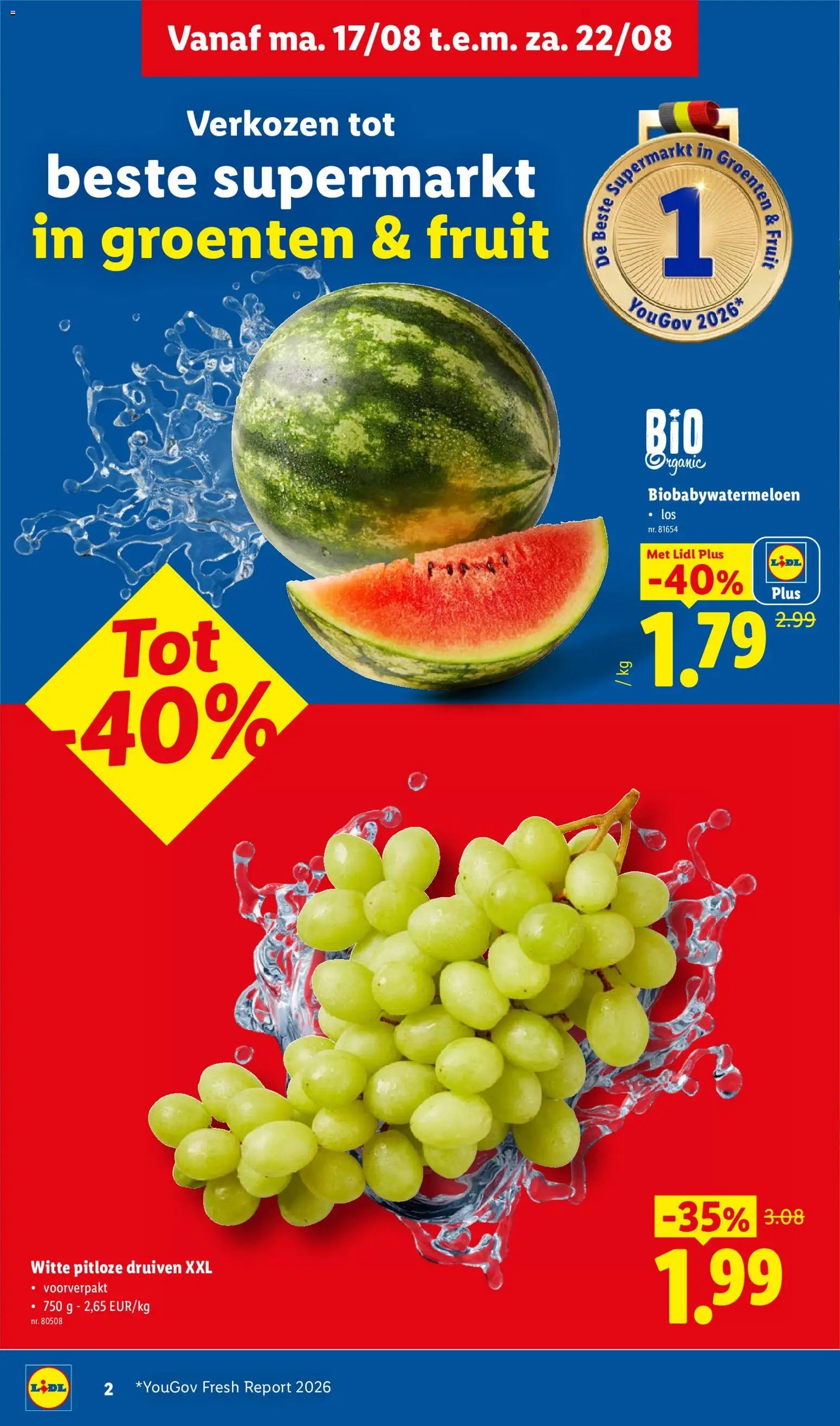 Lidl folder van 17.08.2026 Lidl Folder week 34