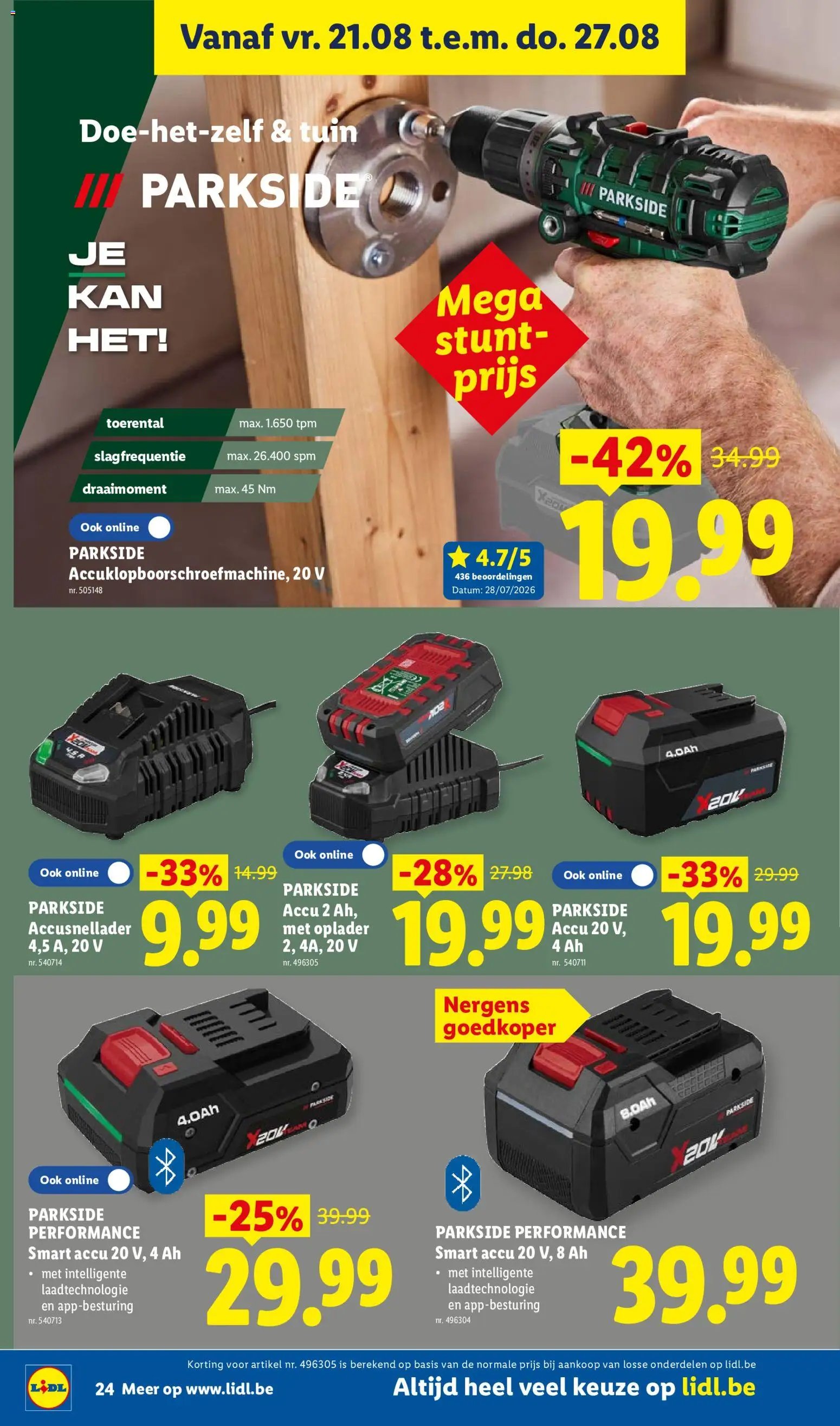 Lidl folder van 17.08.2026 Lidl Folder week 34