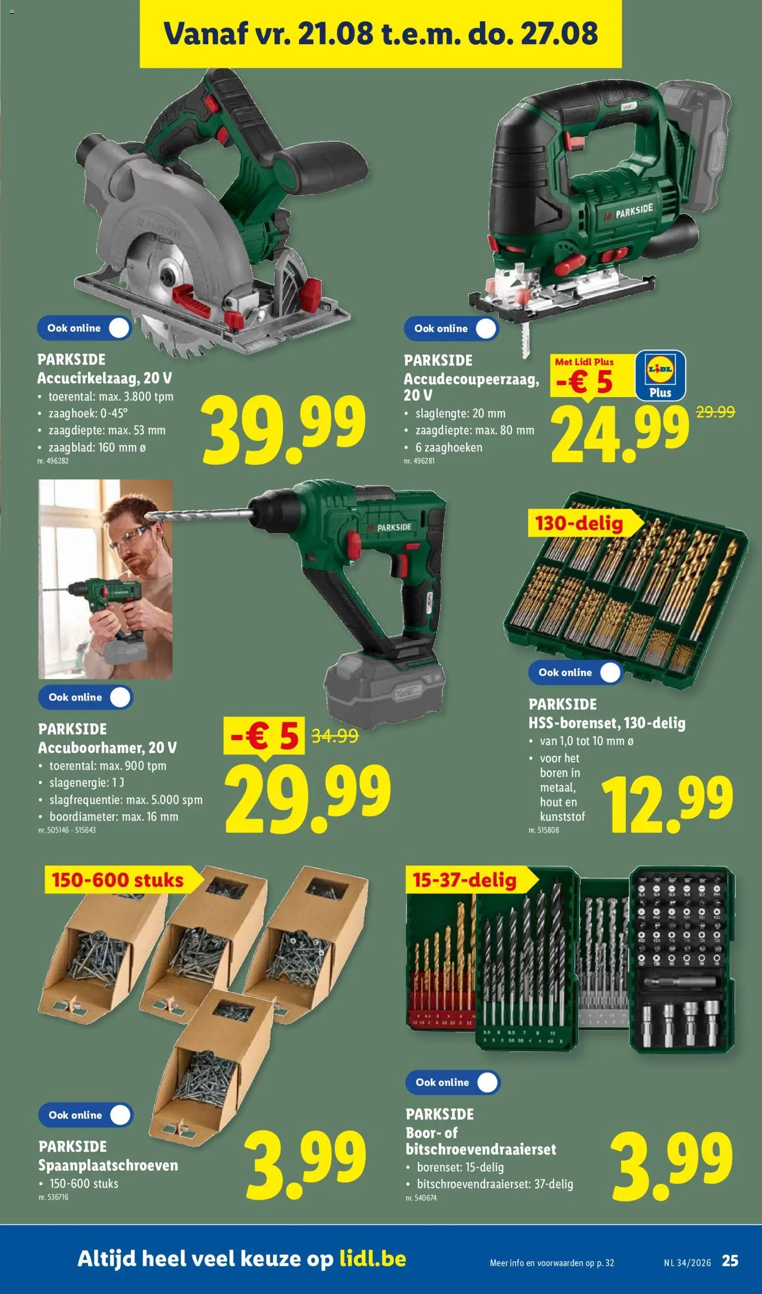 Lidl folder van 17.08.2026 Lidl Folder week 34