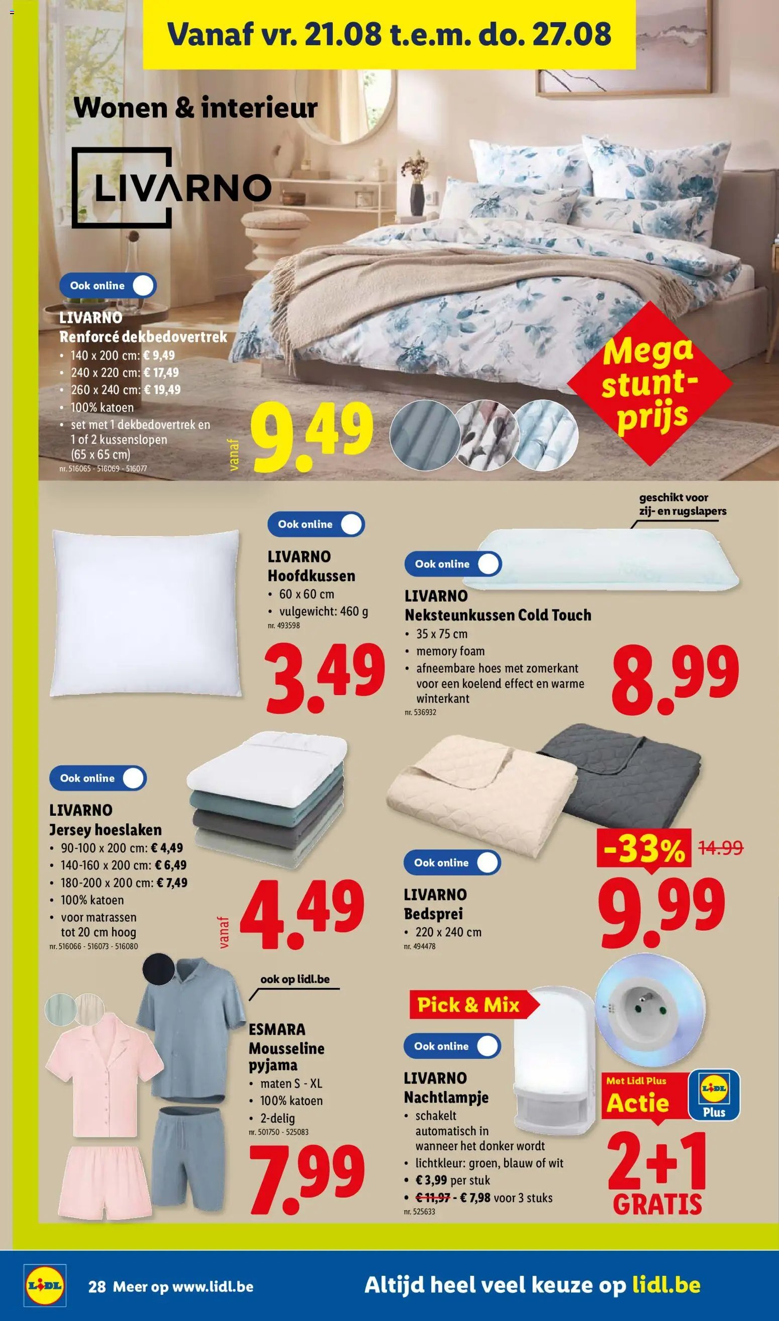 Lidl folder van 17.08.2026 Lidl Folder week 34