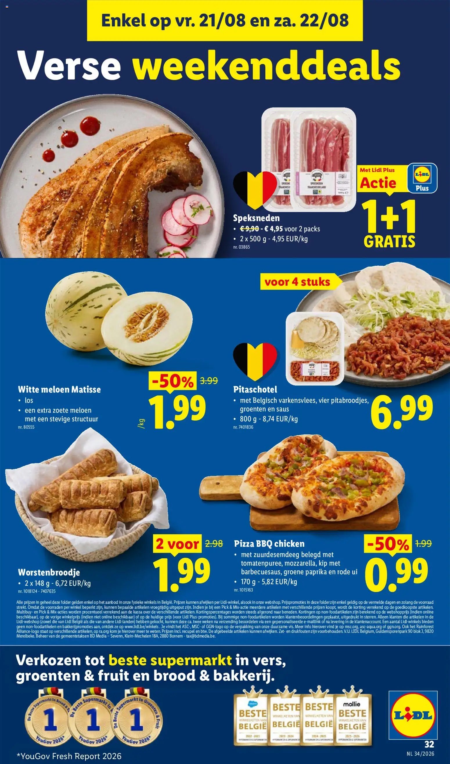 Lidl folder van 17.08.2026 Lidl Folder week 34