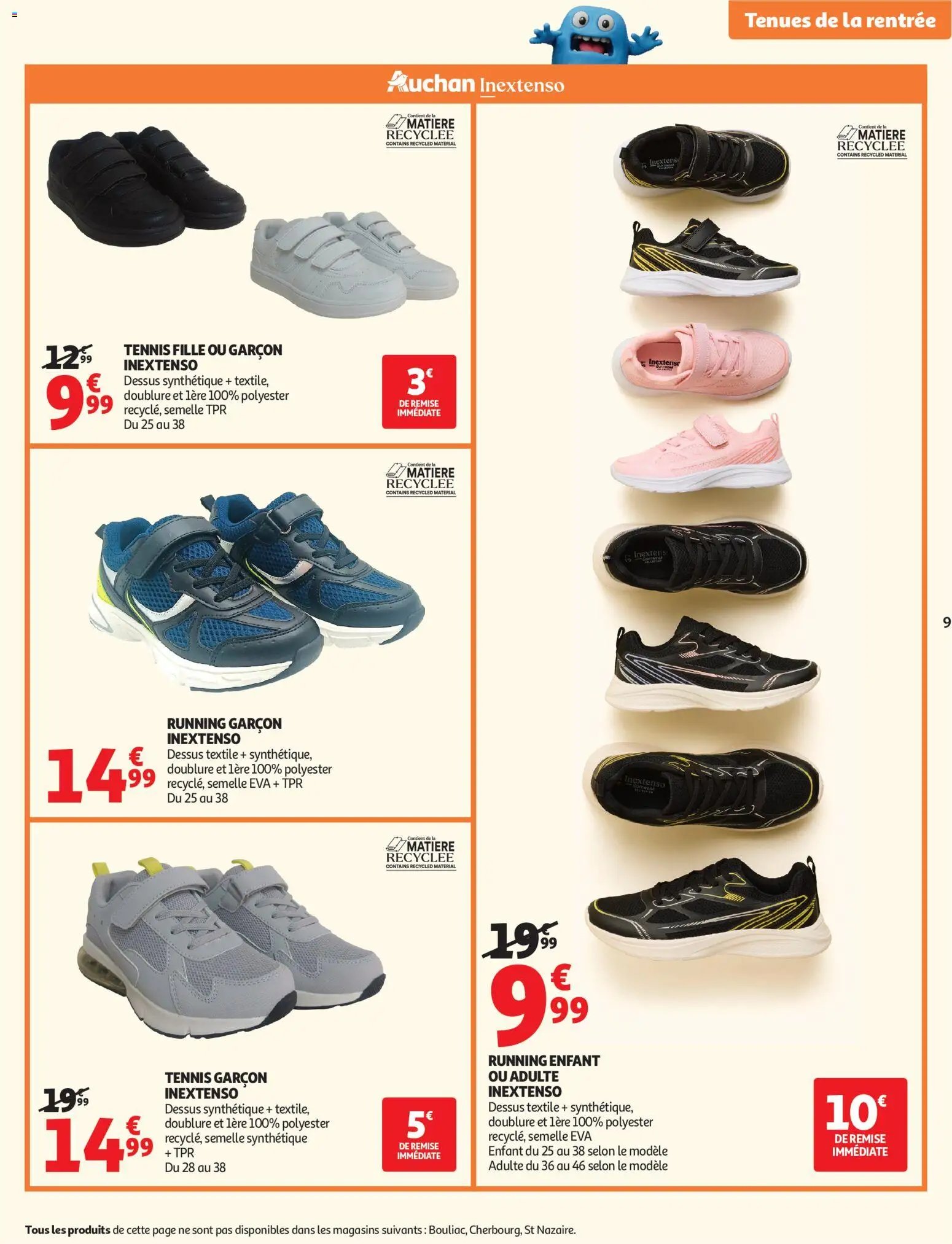 Auchan folder van 11.08.2026 Auchan Vêtements enfants rentrée